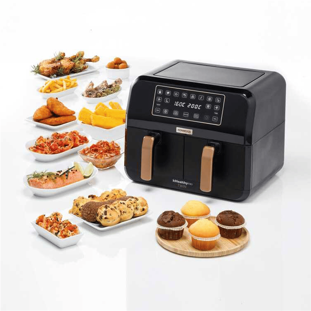 Kenwood Dual Bk Cooper Çift Hazneli Airfryer