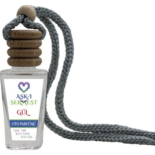 Koku Hanem Toptan Aşk-I Sermest Gül, Oto / Araç Kokusu Heybet Şişe, 12 Ml, 10 Adet