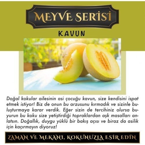Koku Hanem Toptan Ölümsüz Aşk Meyve Serisi Kavun 10 Adet 8 ml Silindir Şişe Oto Kokusu Araç Araba Parfümü