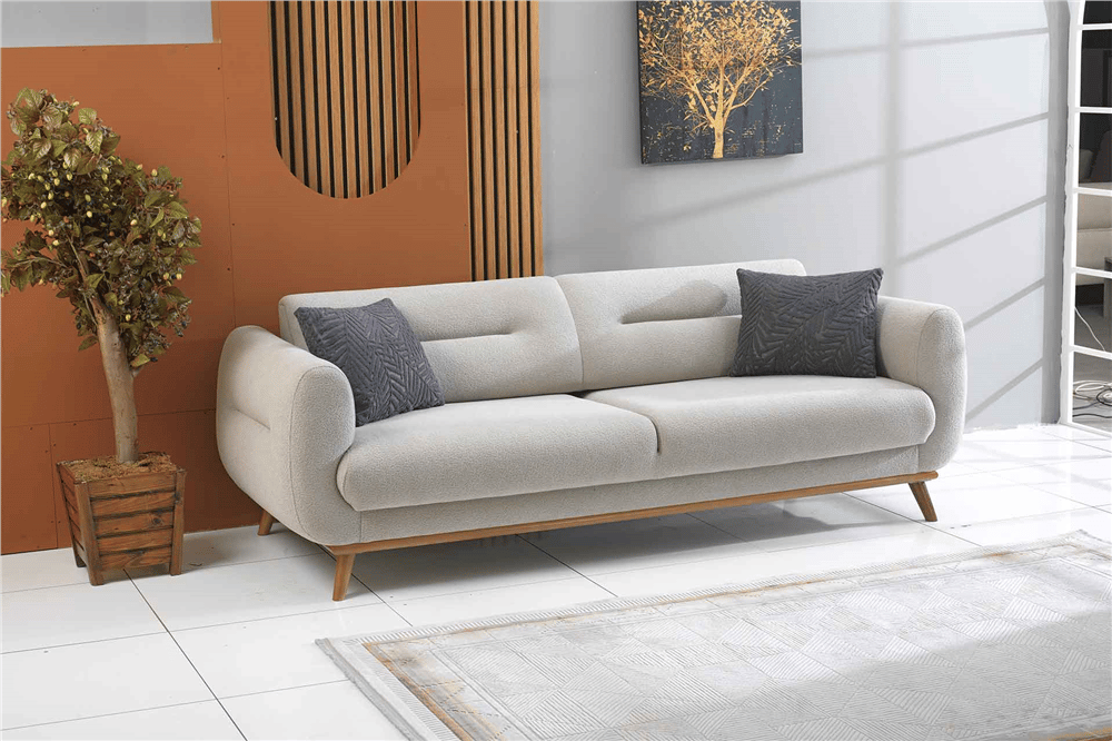 Leydi Coco 3+1 Koltuk Takımı Açık Gri