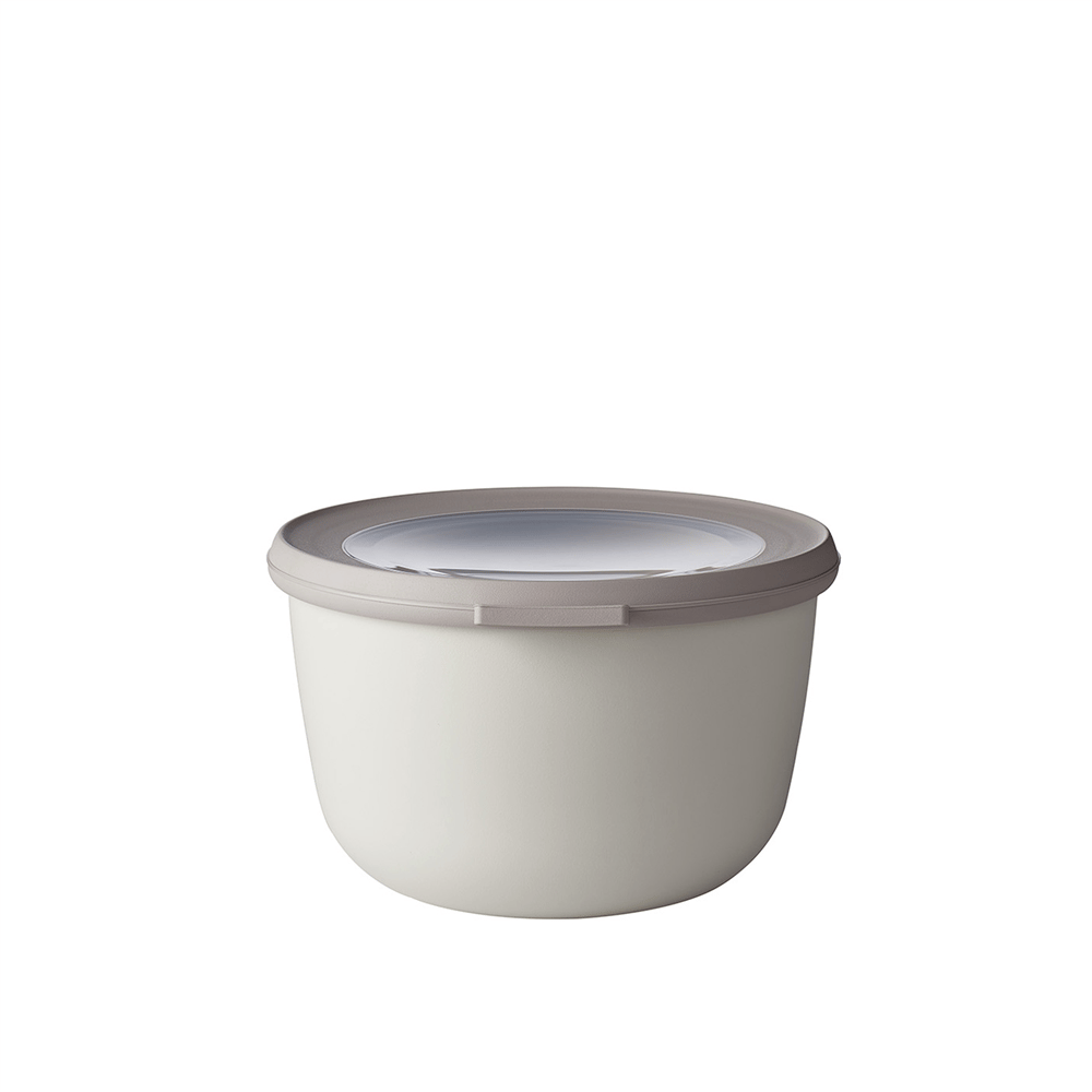 Mepal Multi Bowl Cirqula Yuvarlak Saklama Kabı 1000 ml Nordic White