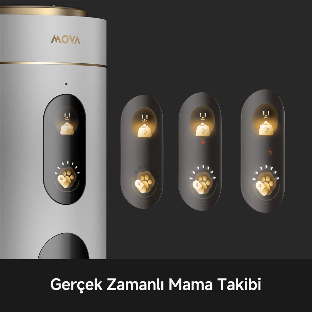 Mova NutriPal 10 Ultra Akıllı Evcil Hayvan Mama Makinesi