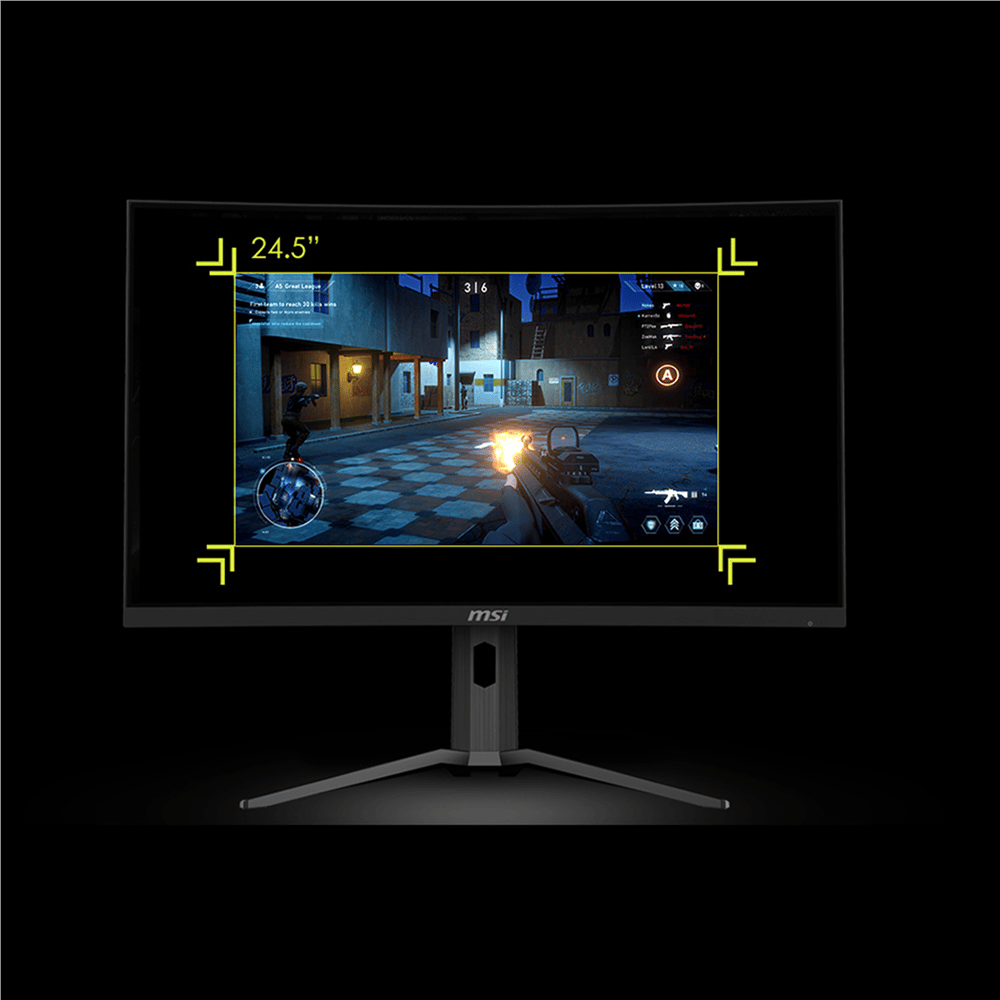 MSI 32 MAG 321CUPDF 3840x2160 (UHD) CURVE 1500R VA 160HZ 0.5MS (GTG) FREESYNC PREMIUM GAMING MONITOR