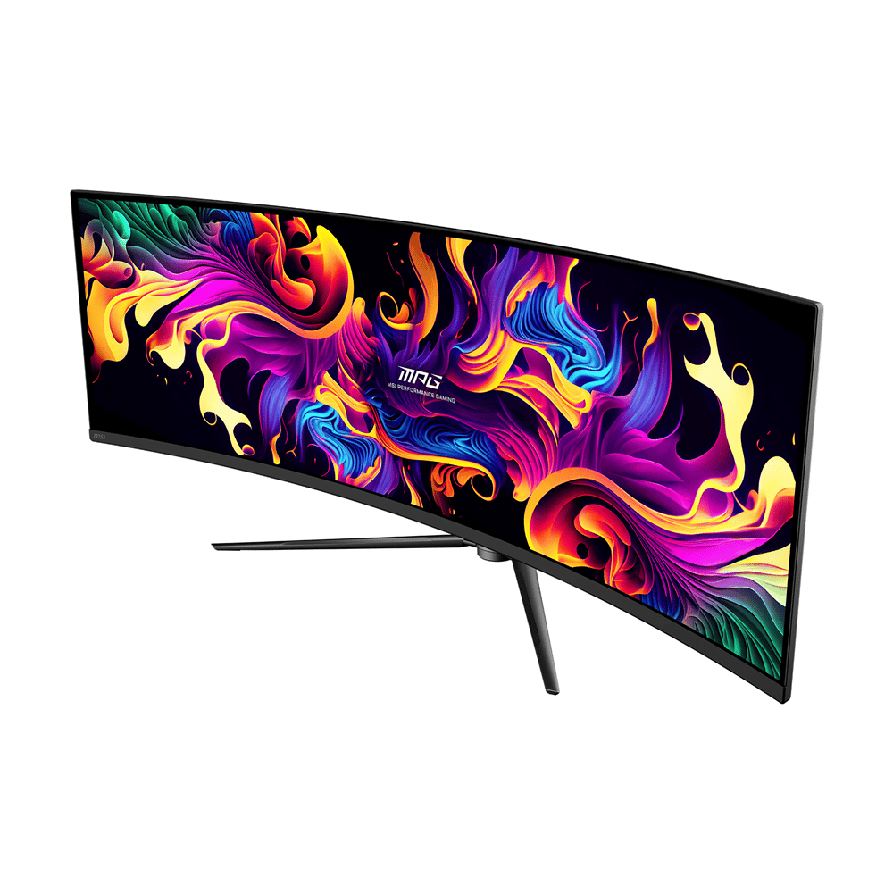 MSI 49 MPG 491CQP QD-OLED 5120x1440 (DQHD) 32:9 CURVE 1800R QD-OLED 144HZ 0.03MS ADAPTIVE-SYNC GAMING MONITOR