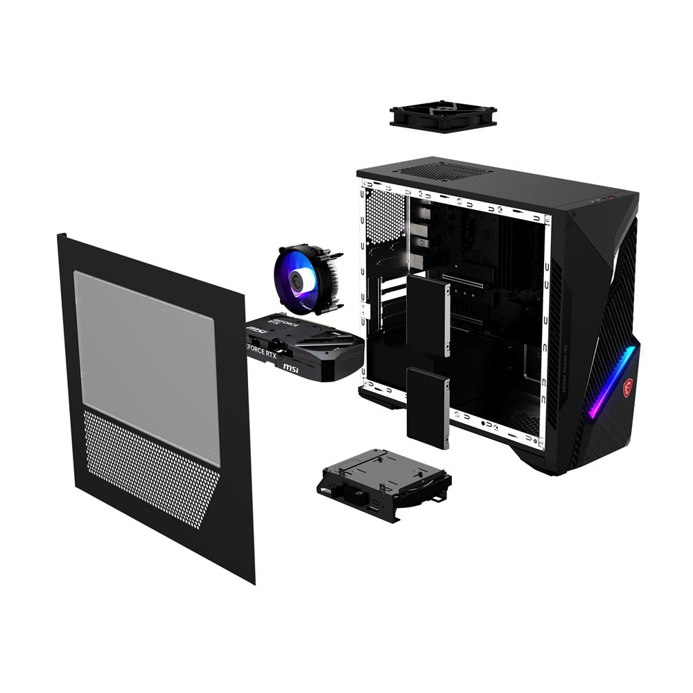 MSI MAG INFINITE S3 14NVP7-101EU i7-14700F 32GB DDR5 1TB SSD RTX 5070 SHADOW 2X 12G W11 GAMING DT PC