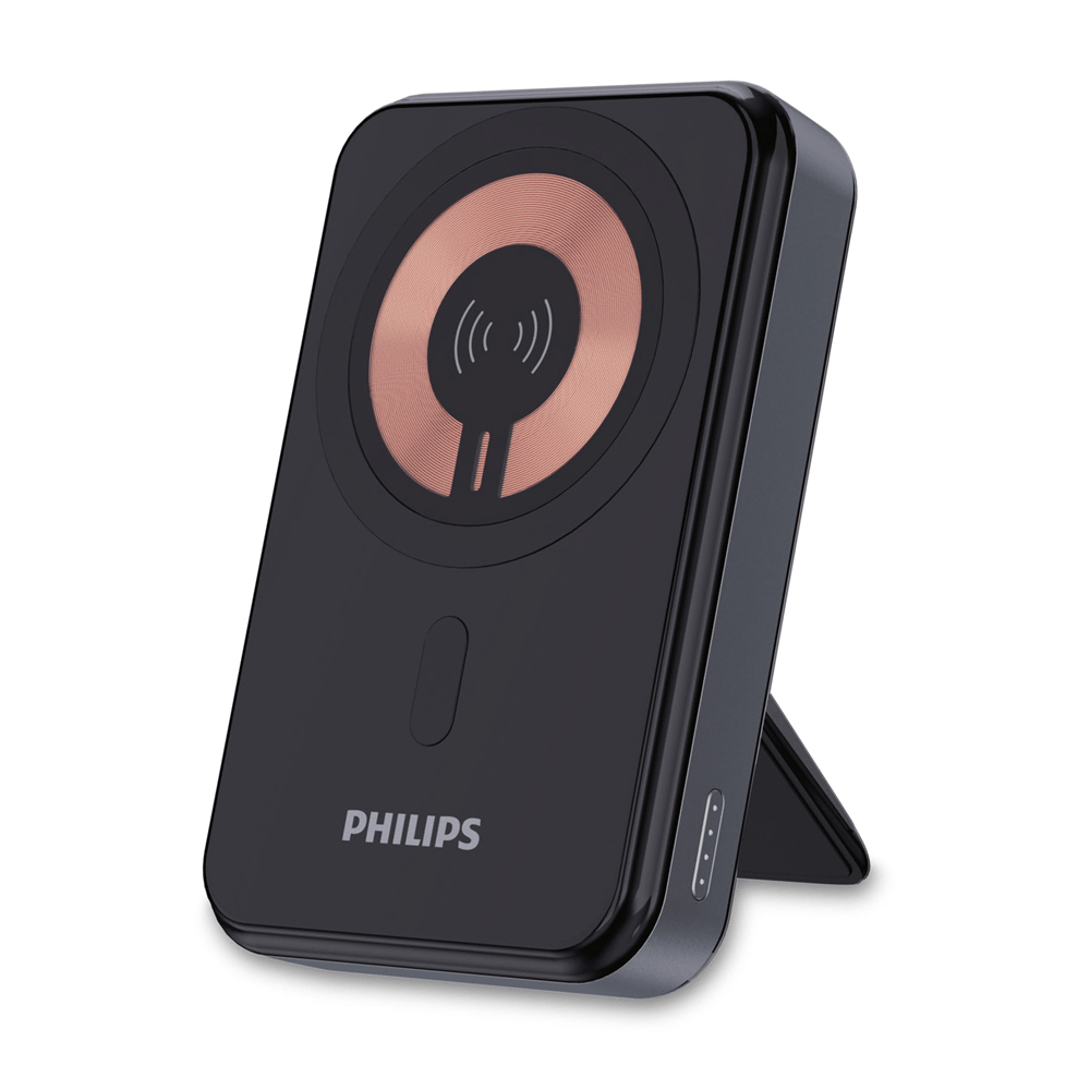 Philips DLP2716Q/00 10.000 mAH Manyetik Wireless Powerbank Siyah