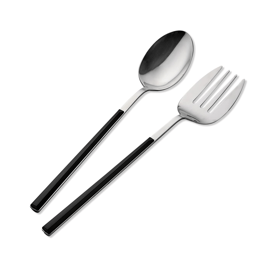 The Mia Bianco Salata Servis Takımı Gümüş