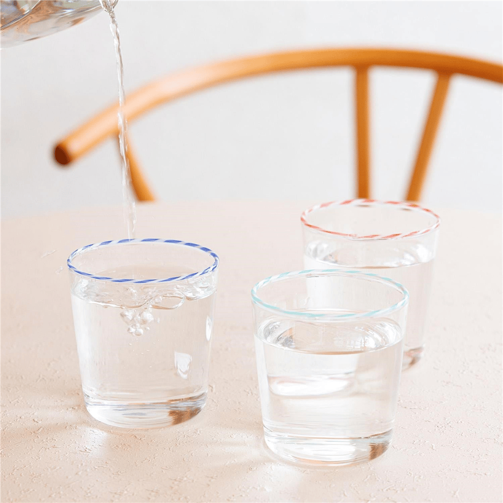 The Mia Borosilikat Su Bardağı Yeşil 320 ml