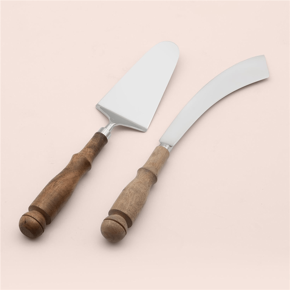 The Mia Woody 2 Parça Pasta Servis Takımı
