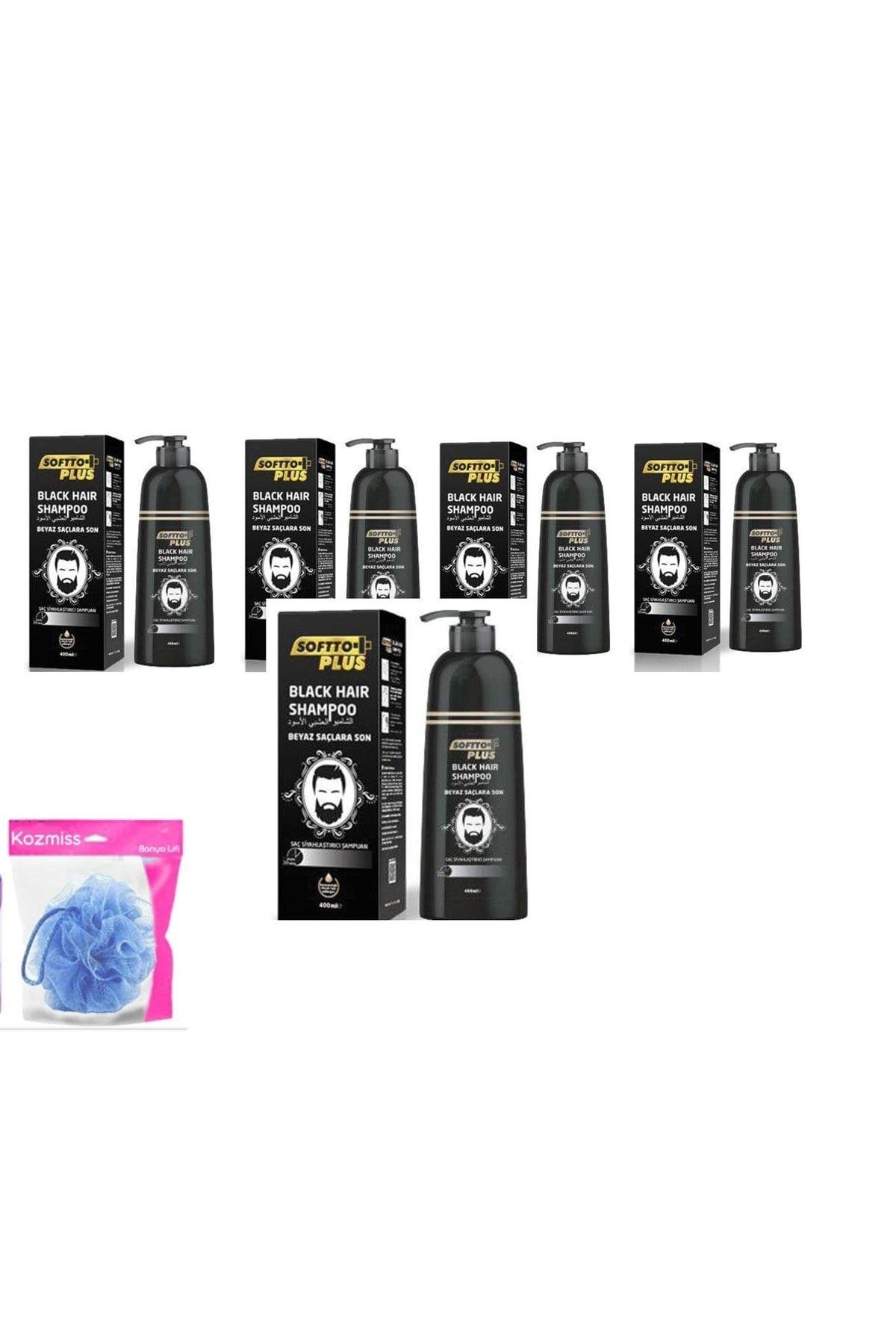 Black Hair Saç Siyahlaştırıcı Şampuan Pompalı 5li +lif