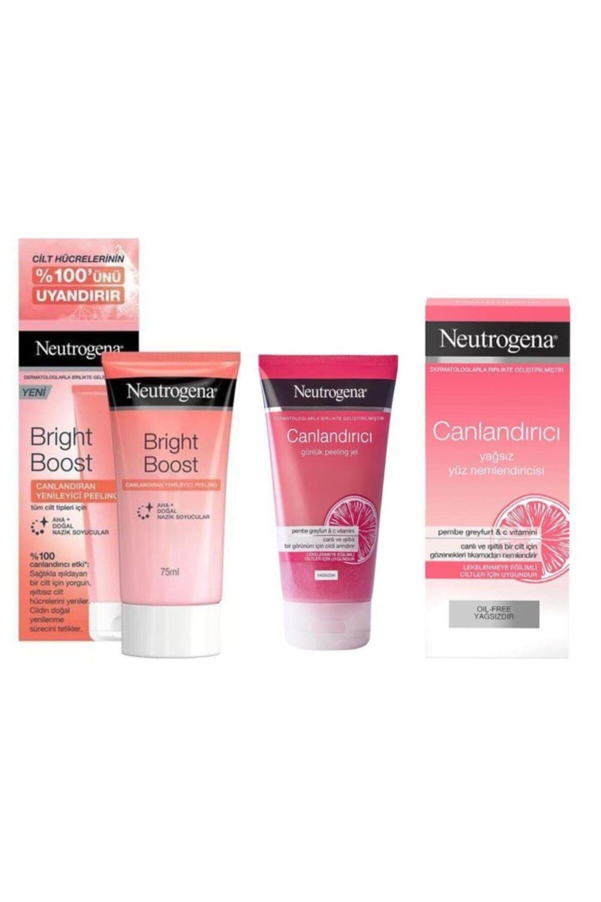 Canlandırıcı Nemlendirici Yenileyici Peeling 3lü Set