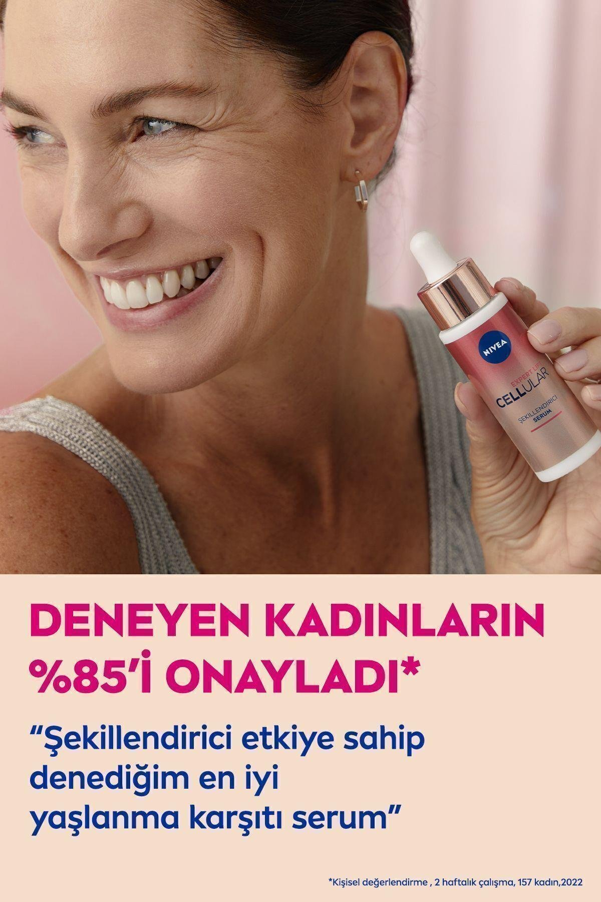 Cellular Expert Lift Şekillendirici Serum 30ml, Yüz, Boyun Ve Dekolte Bölgesi, Saf Bakuchiol