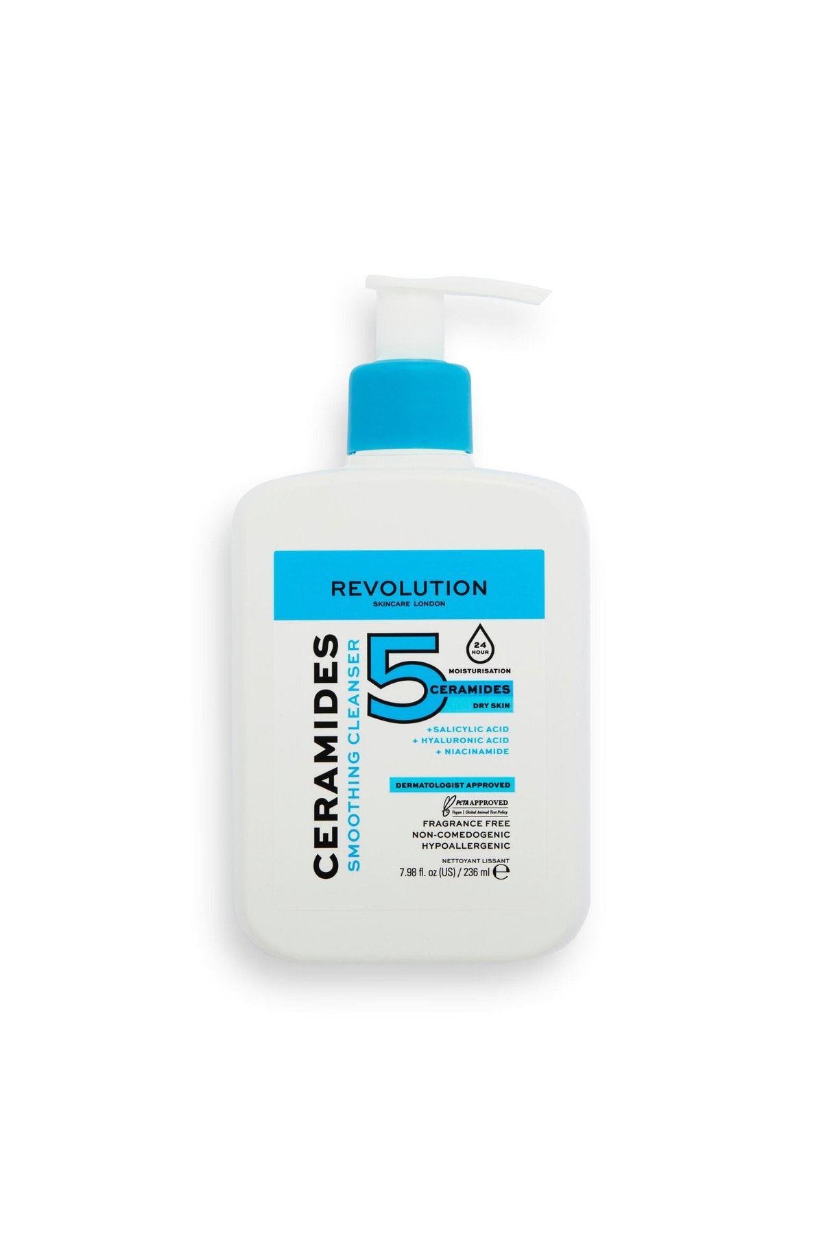 Ceramides Hyaluronik Asit Niasinamid Nemlendirici Yüz Temizleme Jeli 236ml