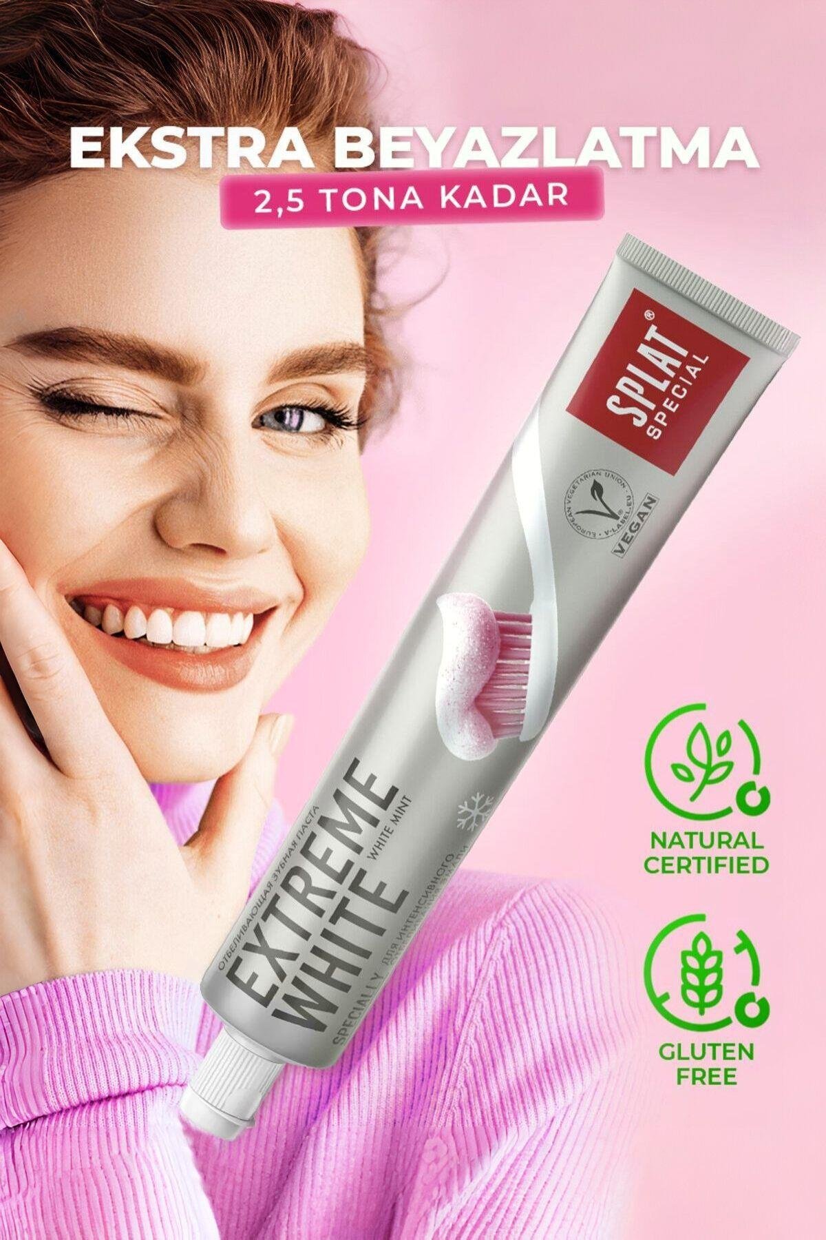 Extreme Whıte Diş Macunu 2 Ton Beyazlatıcı Papaya Özlü