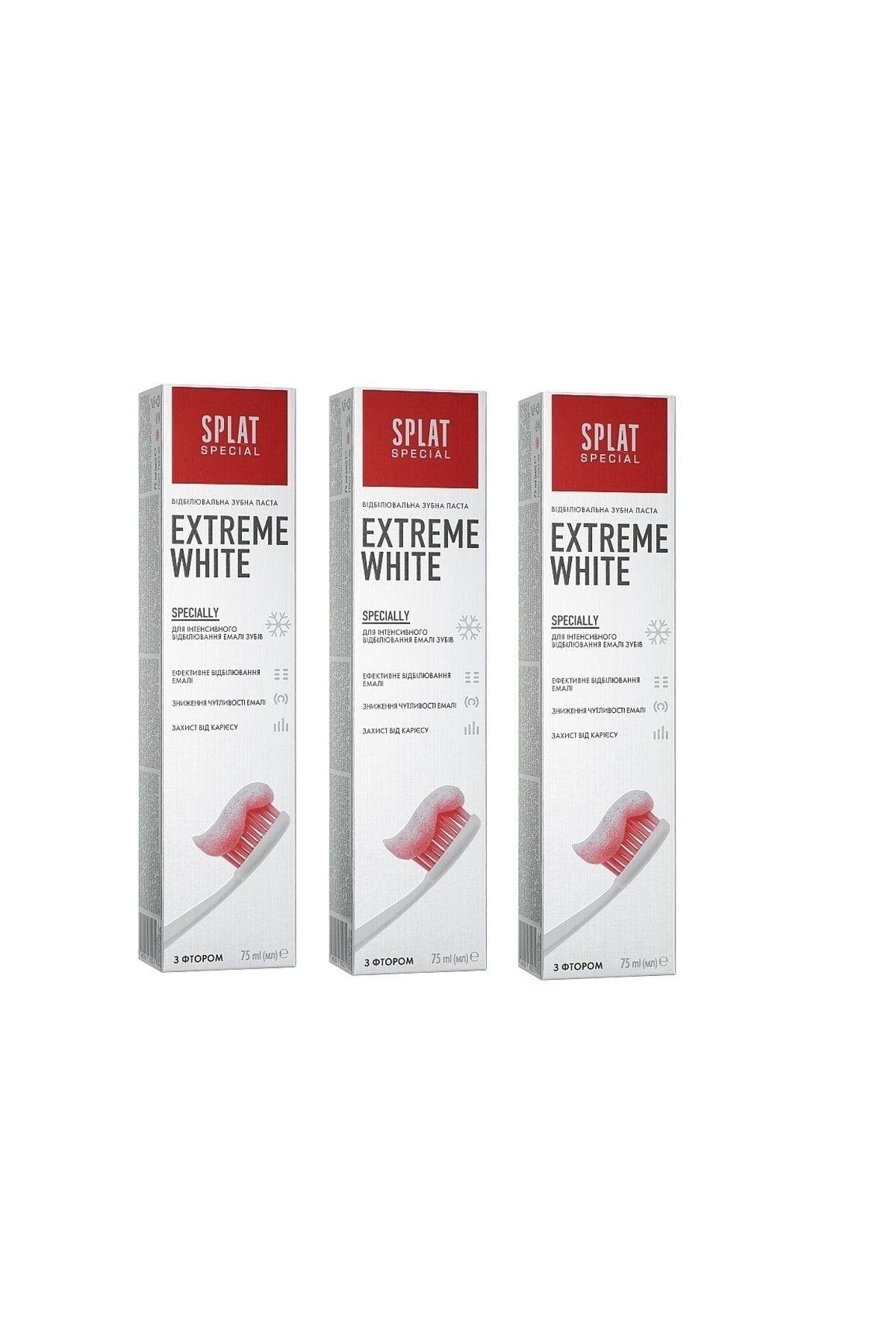 Extreme White Diş Macunu 75 ml * 3 Adet