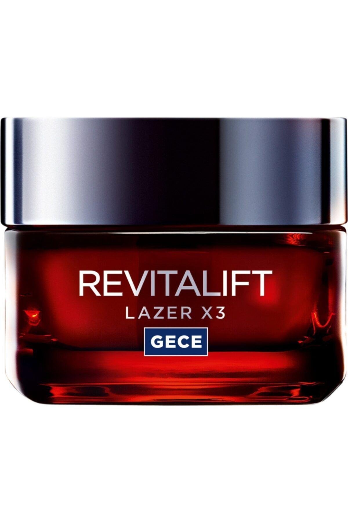 L'oréal Paris Revitalift Lazer x3 Yoğun Yaşlanma Karşıtı Gece Bakım Kremi