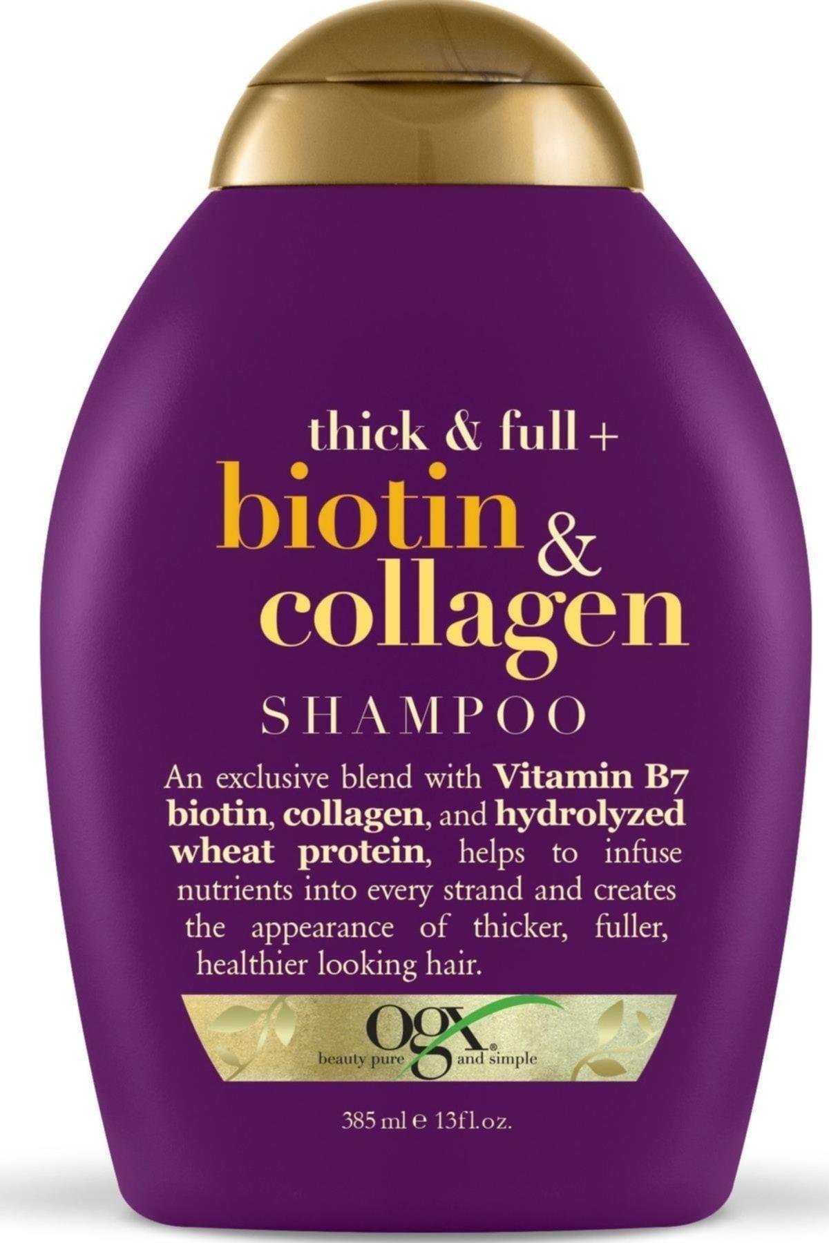 Marka: Dolgunlaştırıcı Biotin & Collagen Şampuan 385 Ml Kategori: Şampuan