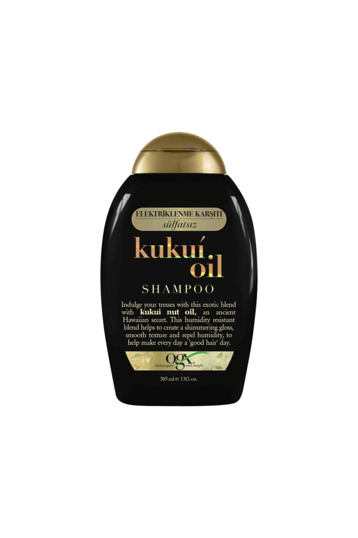Nemlendirici & Elektriklenme Karşıtı Kukui Oil Şampuan 385ml