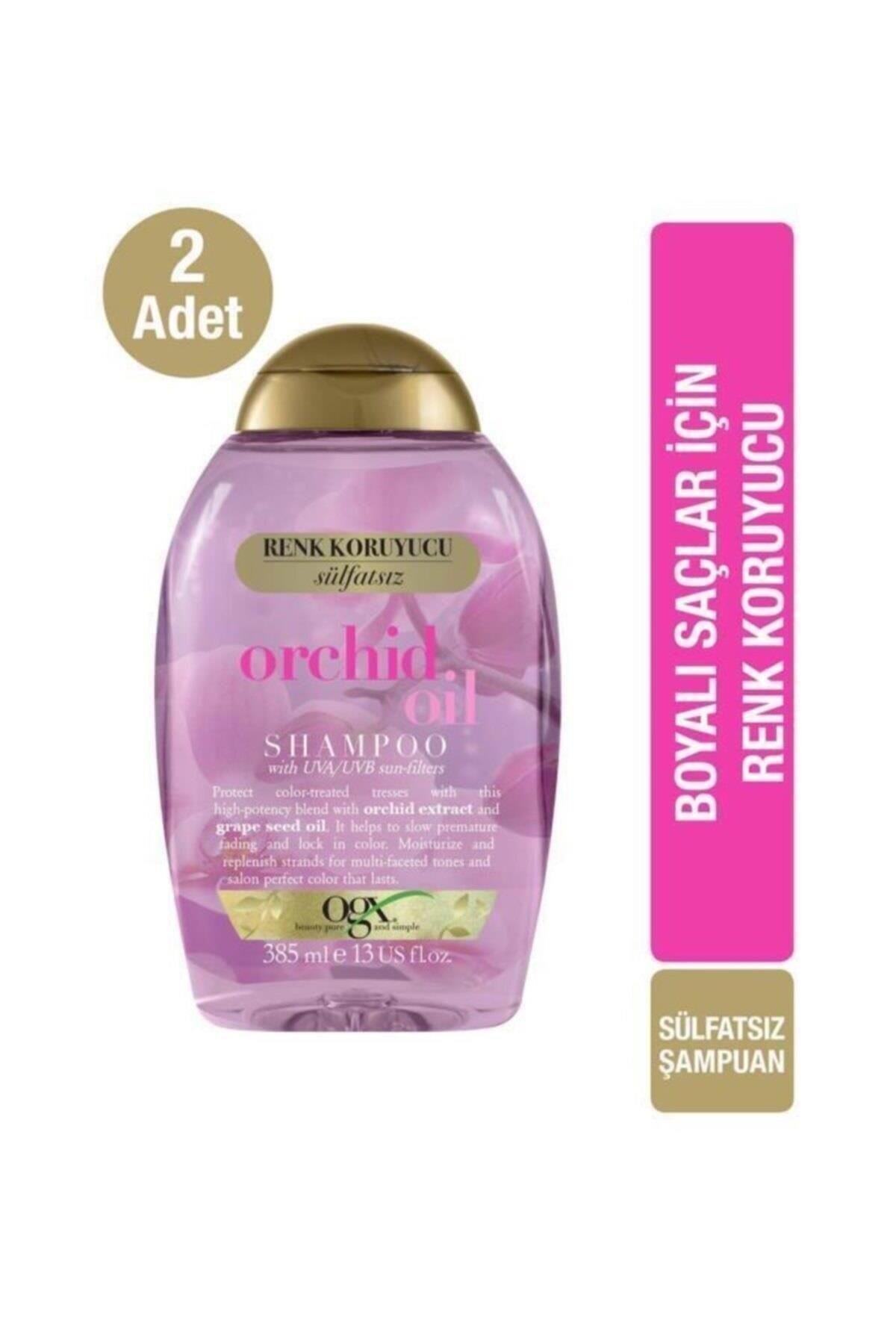Orchid Oil Sülfatsız Şampuan 385 ml X2