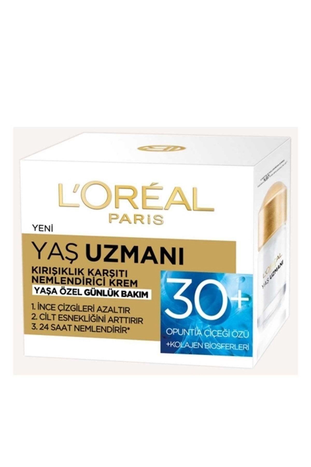 Paris Yaş Uzmanı 30 Kırışıklık Karşıtı Nemlendirici Krem 50 Ml