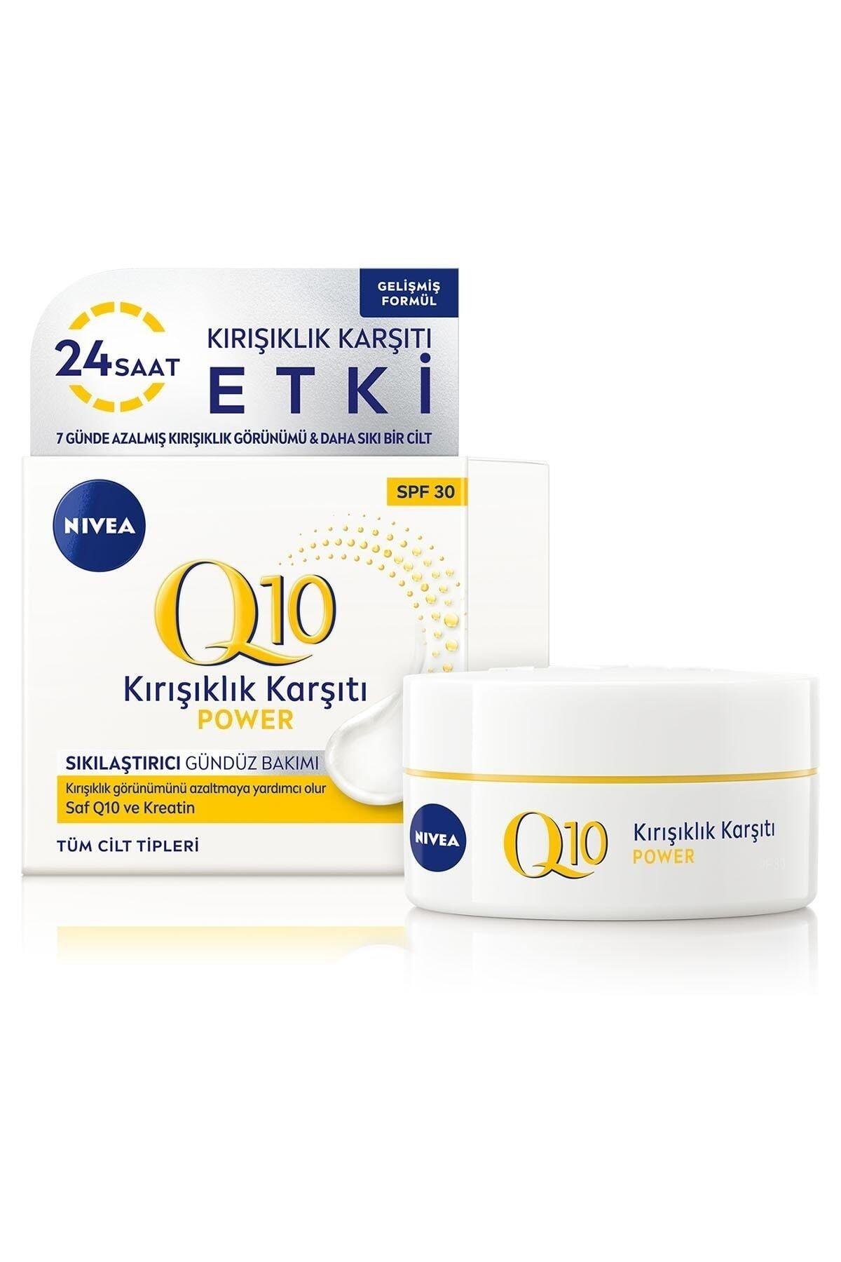 Q10 Power Kırışıklık Karşıtı Etkili Süper Gündüz Kremi Spf 30 Güneş Koruması**50ml..mcz532679