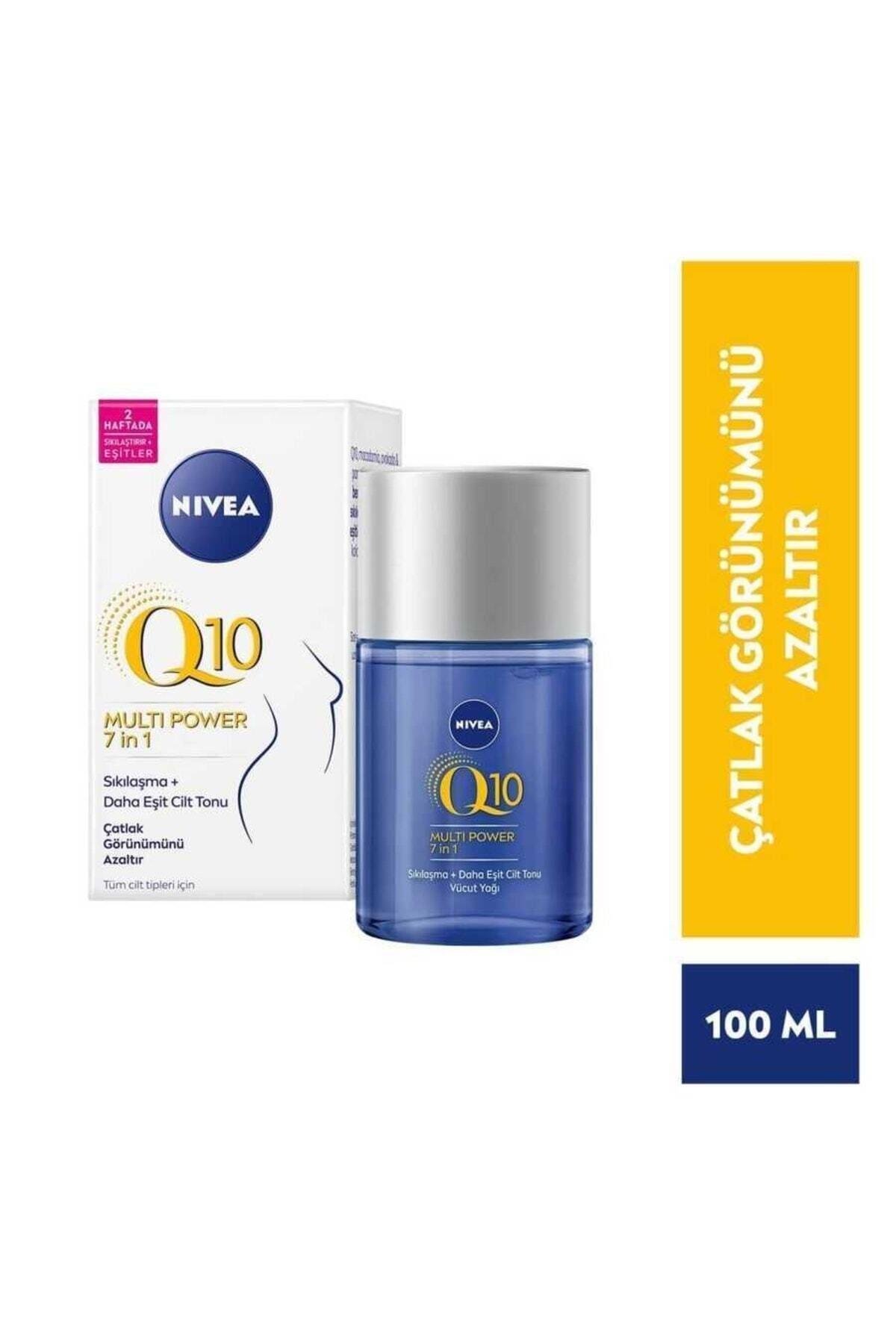 Q10 Sıkılaştırıcı Vücut Yağı 100 ml Cildi 2 Haftada Sıkılaştırır