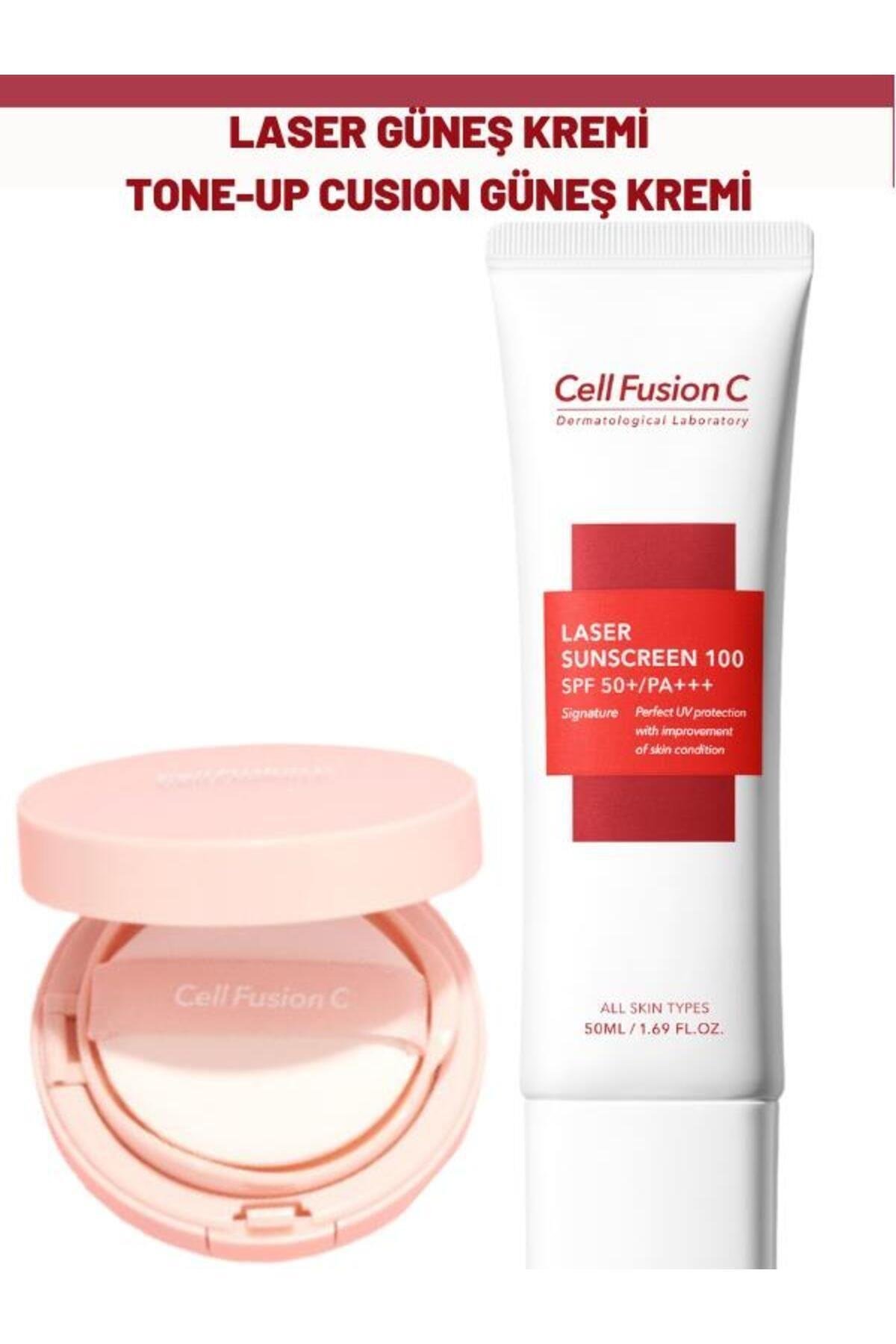 Renklendirici Tüm Cilt Tipleri Için Yüksek Koruyucu Kompakt Güneş Kremi Ve Laser Güneş Kremi Seti