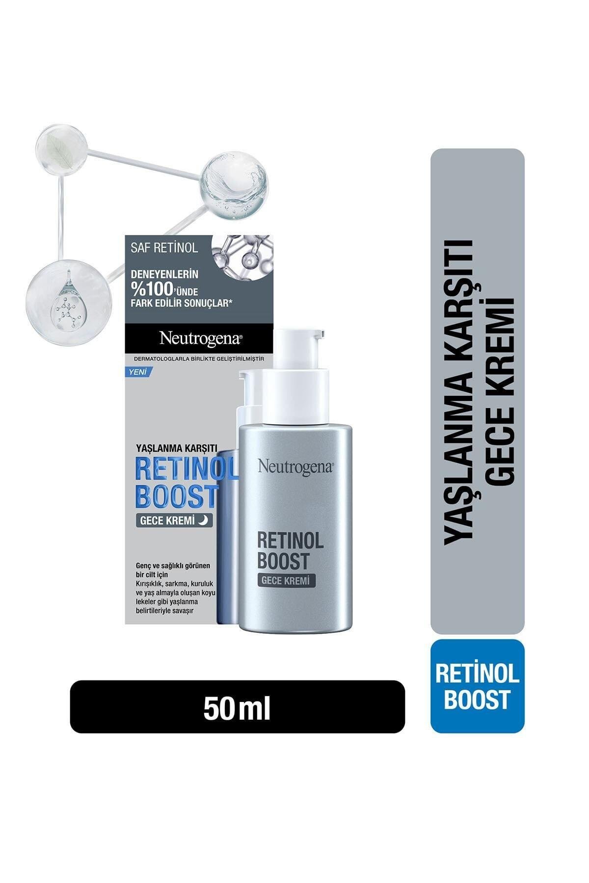 Retinol Boost Antiaging Kırışıklık Ve Koyu Leke Karşıtı Gece Kremi 50 Ml