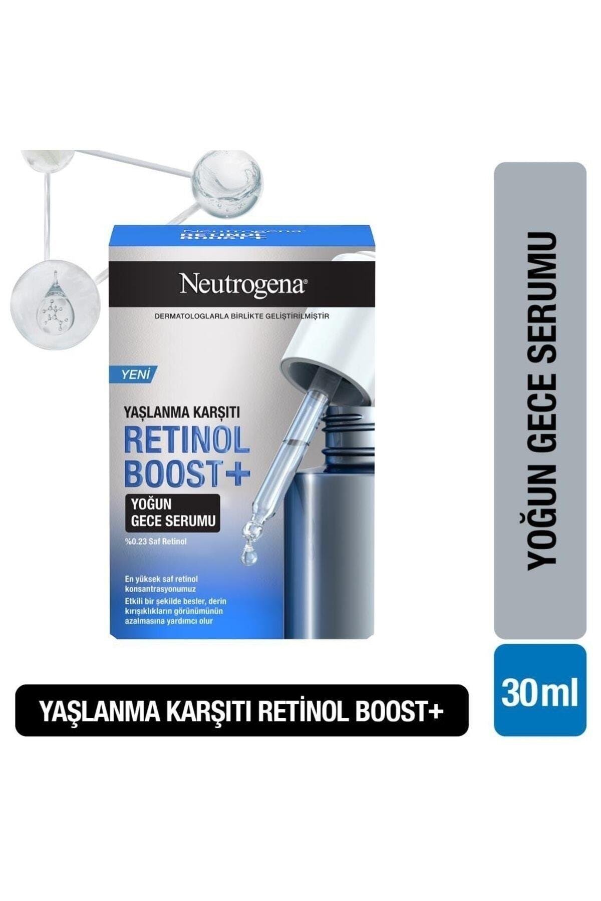 Retinol Boost+ Yaşlanma,kırışıklık Ve Koyu Leke Karşıtı Yoğun Gece Serumu 30 Ml