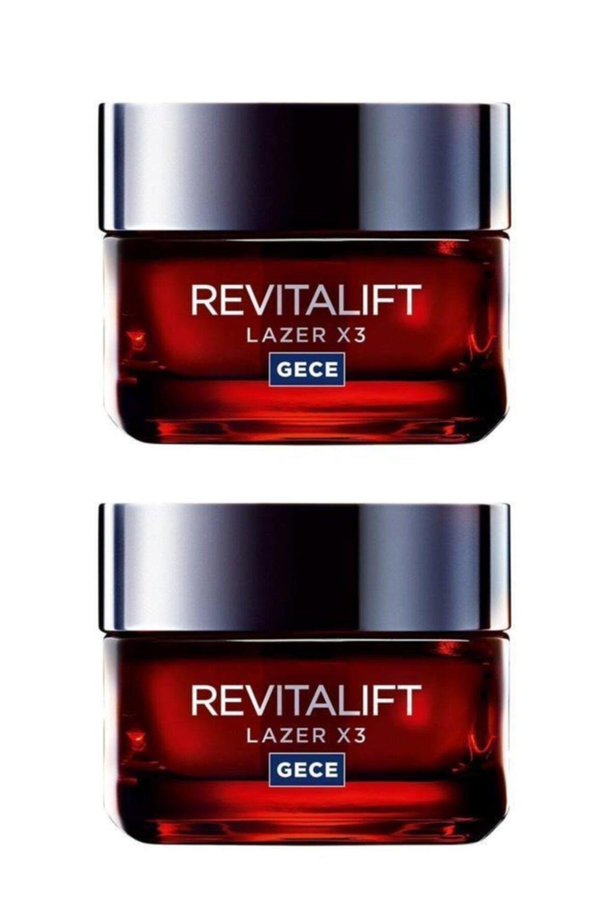 Revitalift Laser X3 Gece Kremi 50 Ml X2