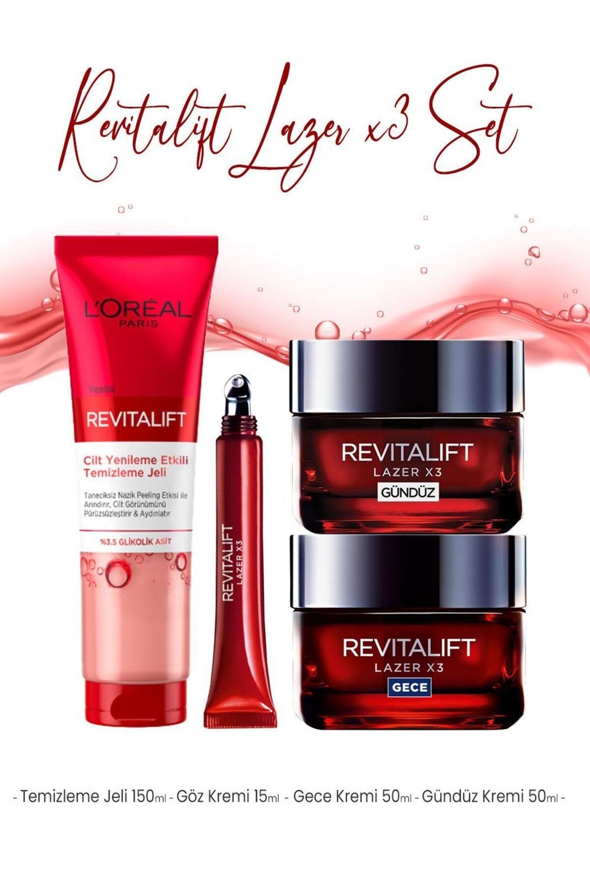 Revitalift Lazer Bakım Seti 3