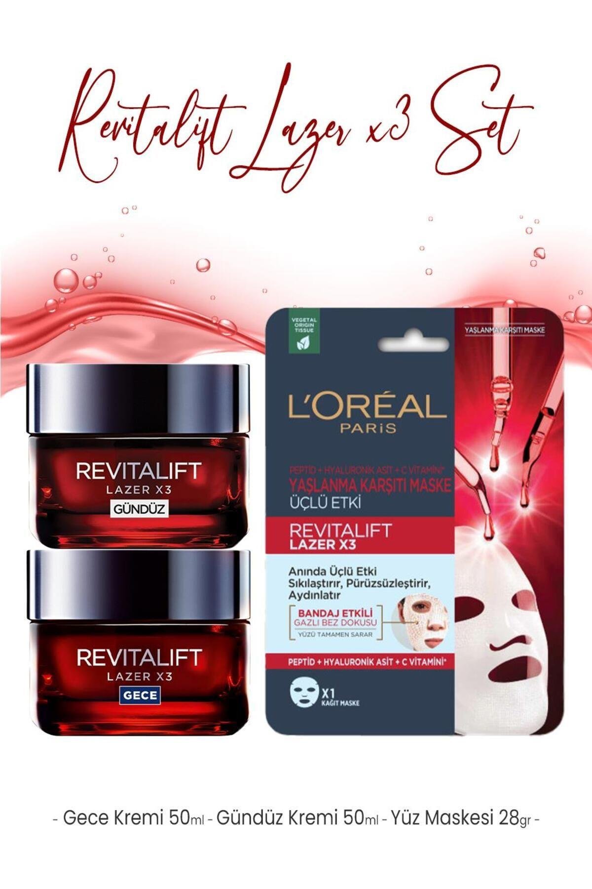 Revitalift Lazer Bakım Seti 9