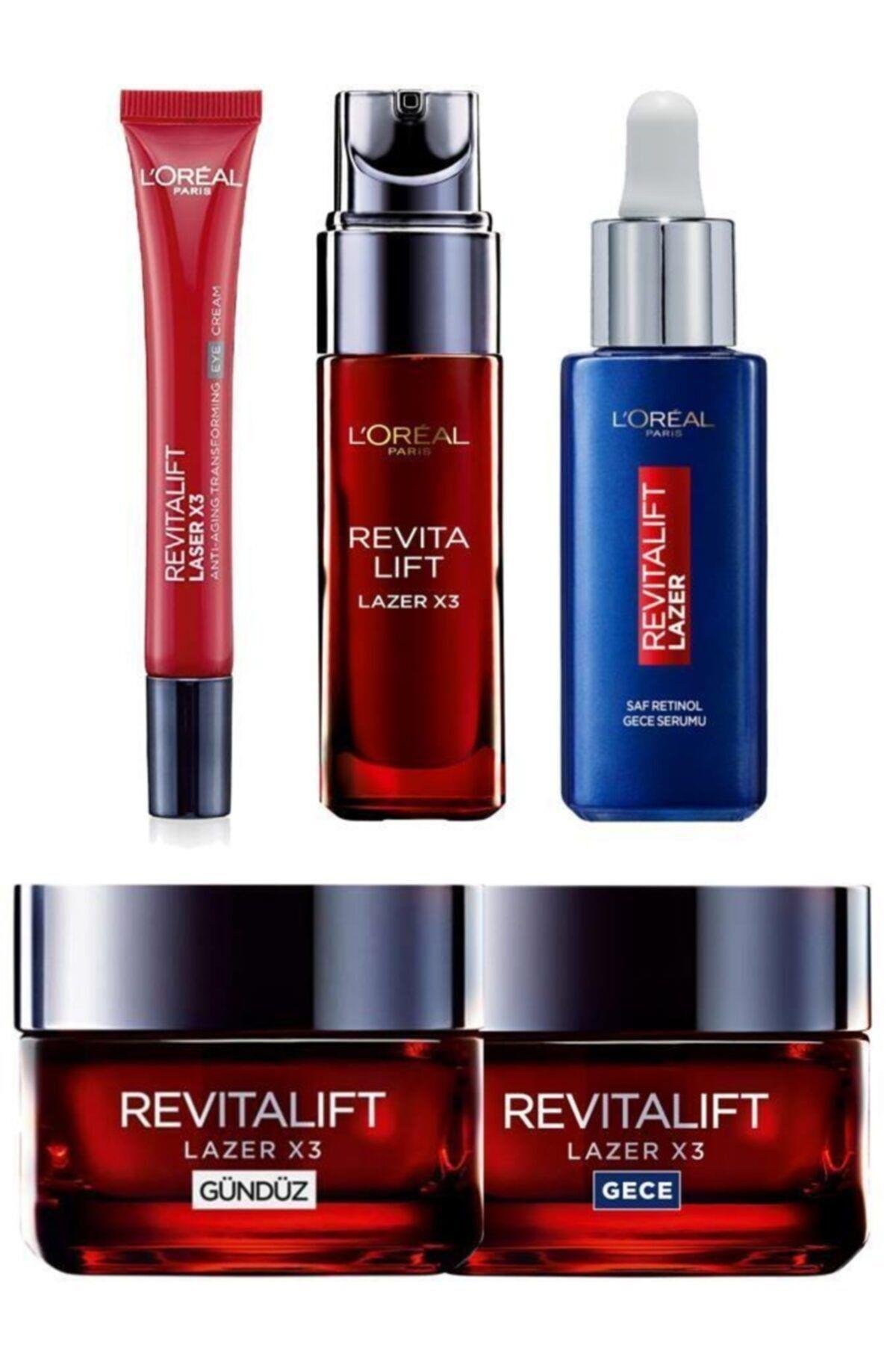 Revitalift Lazer Saf Retinol Cilt Bakım Seti 5li