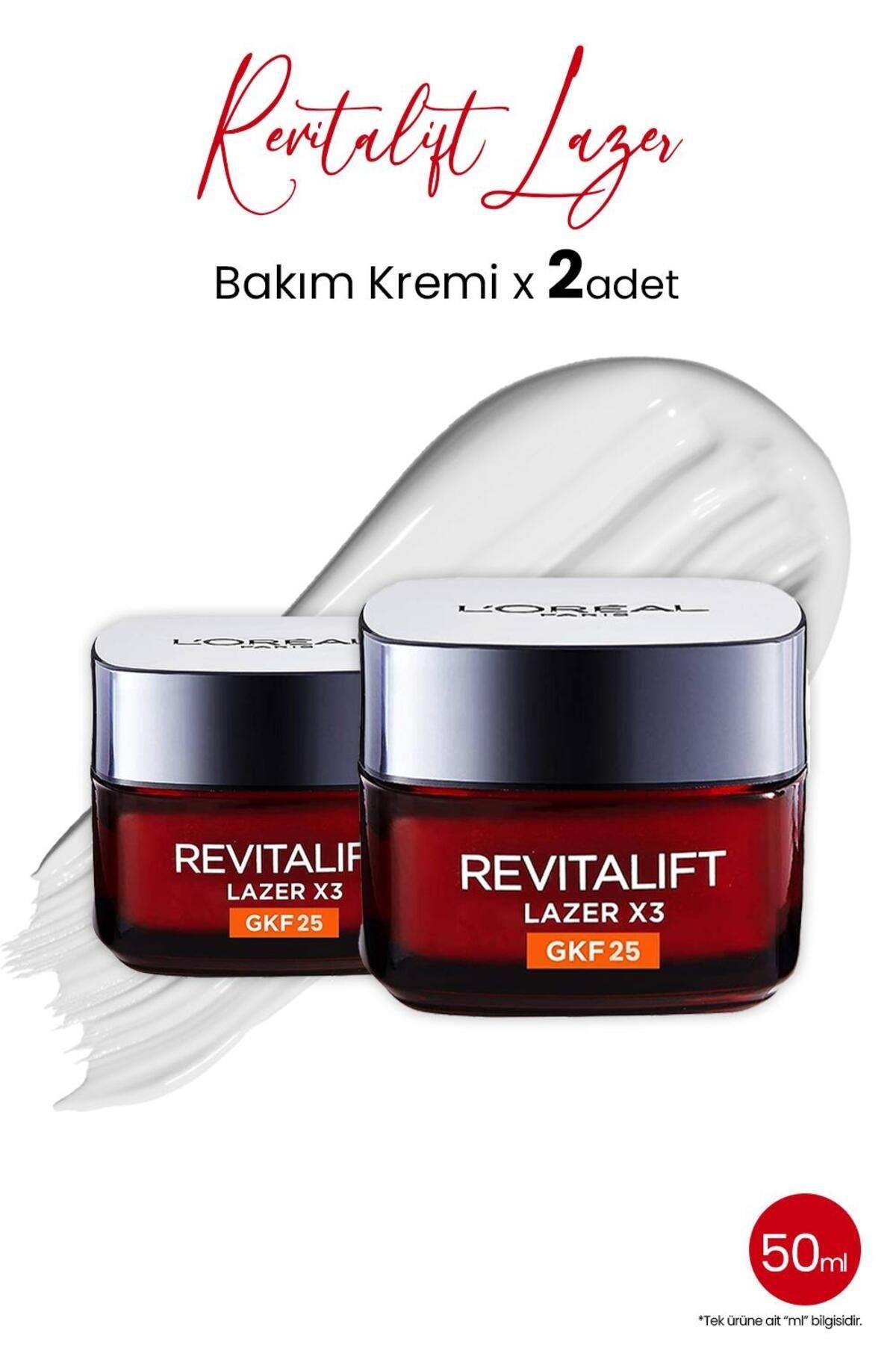 Revitalift Lazer X3 Leke Ve Kırışıklık Karşıtı Bakım Gkf25 X 2 Adet