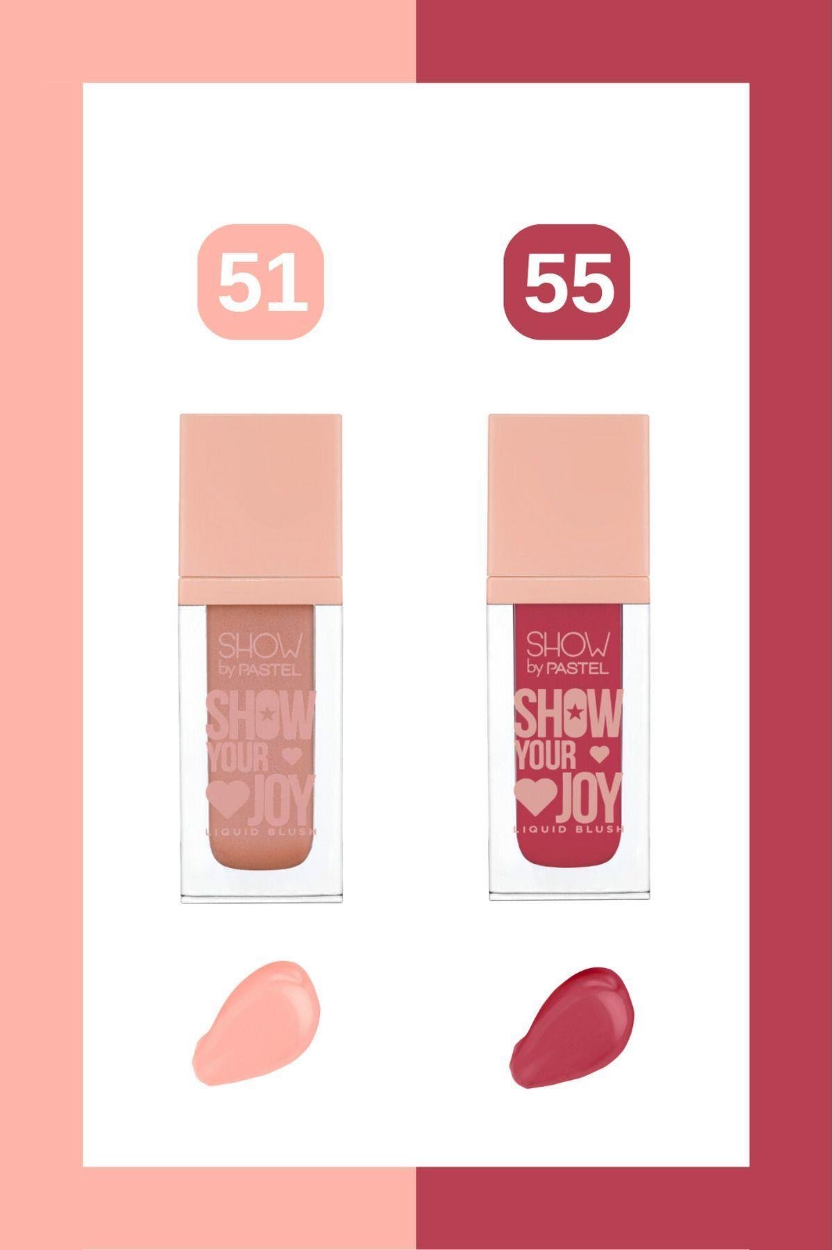 Show Your Joy Liquid Blush Set - Likit Allık 51 + 55