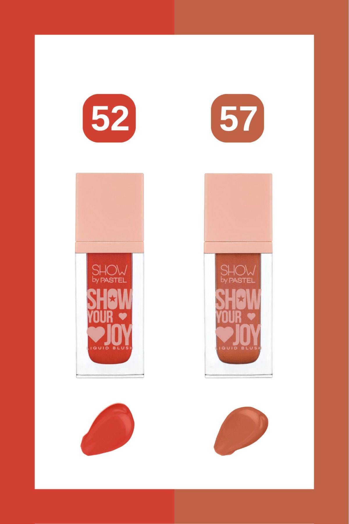 Show Your Joy Liquid Blush Set - Likit Allık 52 + 57