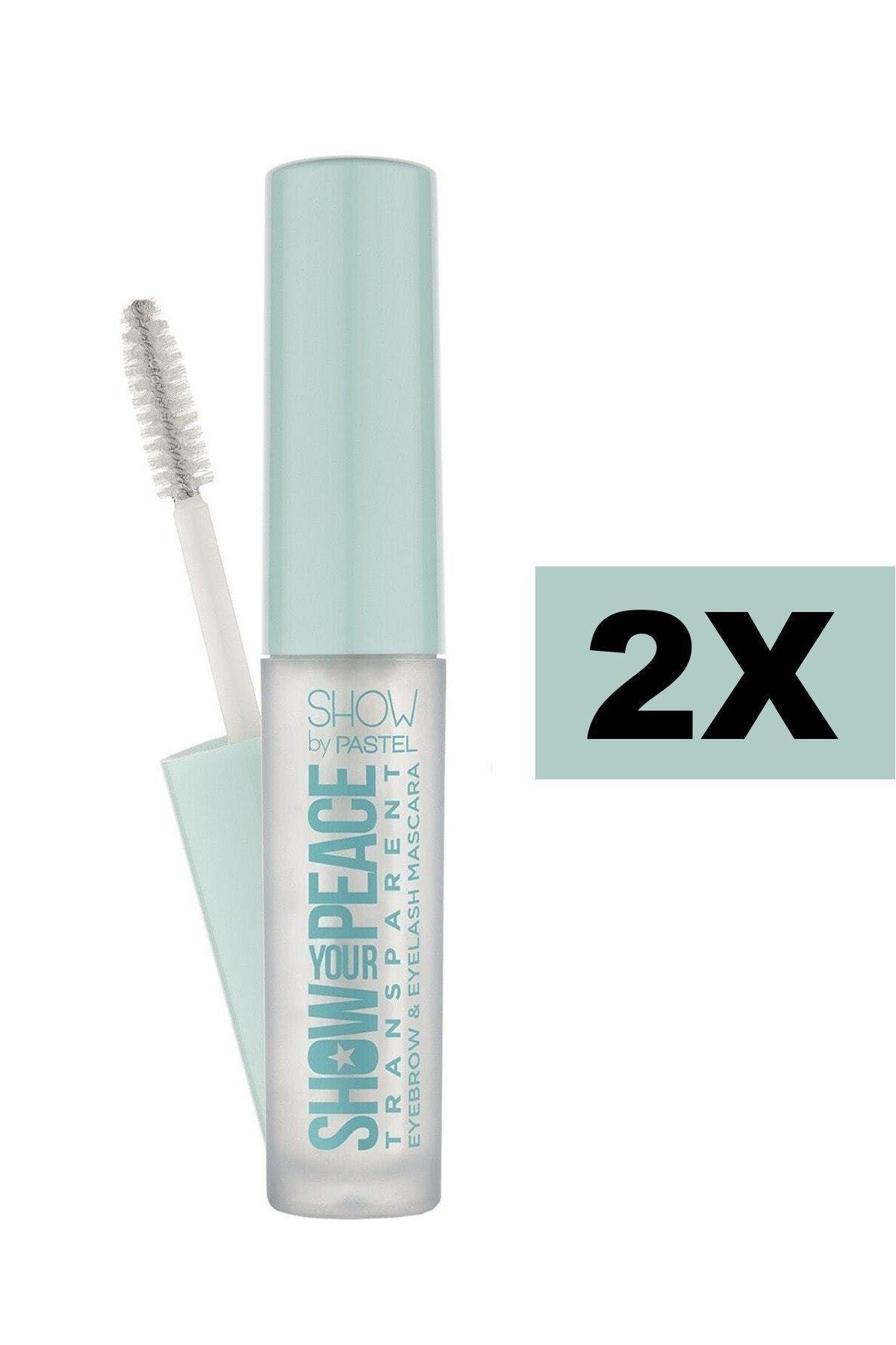 Show Your Peace Transparent Eyebrow & Eyelash Mascara - Transparan Kaş Ve Kirpik Maskarası 2 Adet
