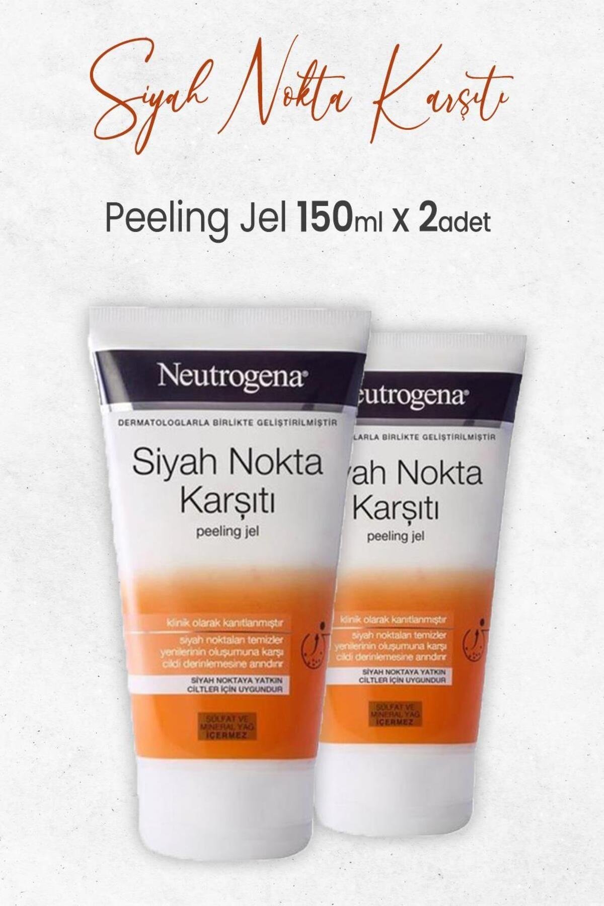 Siyah Nokta Karşıtı Peeling 150 ml X 2 Adet