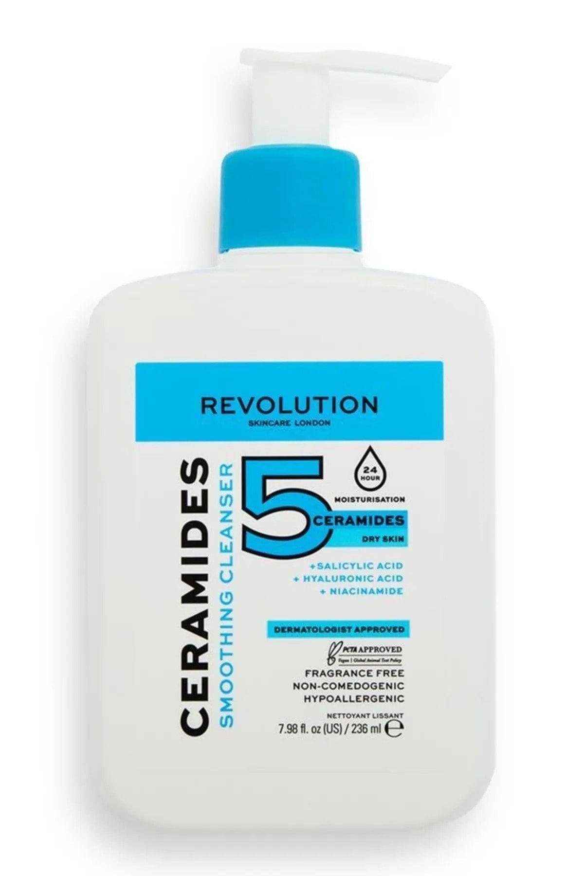 Skincare Ceramides Salisilik Asit Yatıştırıcı Yüz Temizleyici 236ml