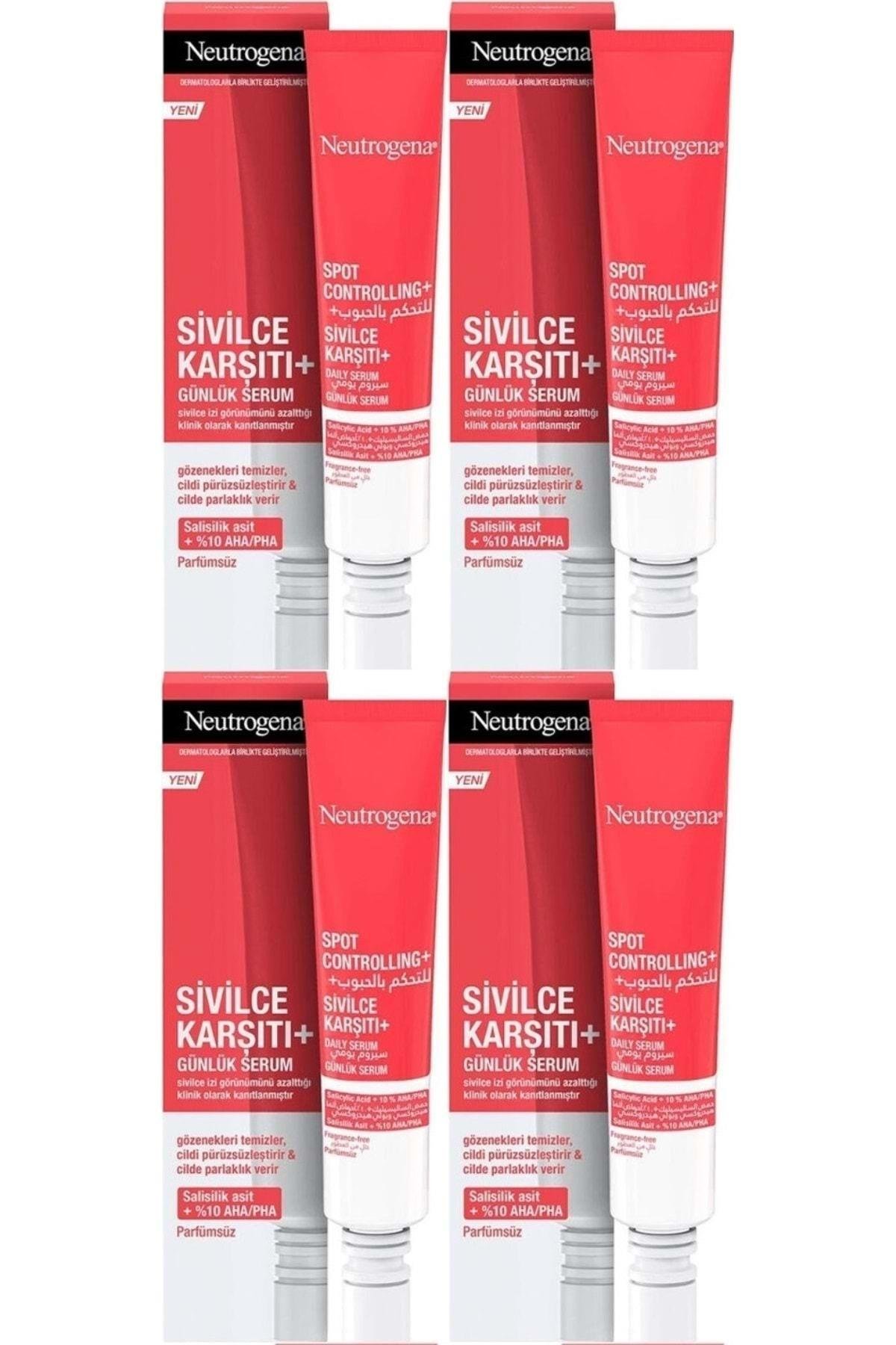 Spot Controlling Sivilce Karşıtı Serum 30ml (4 LÜ SET)