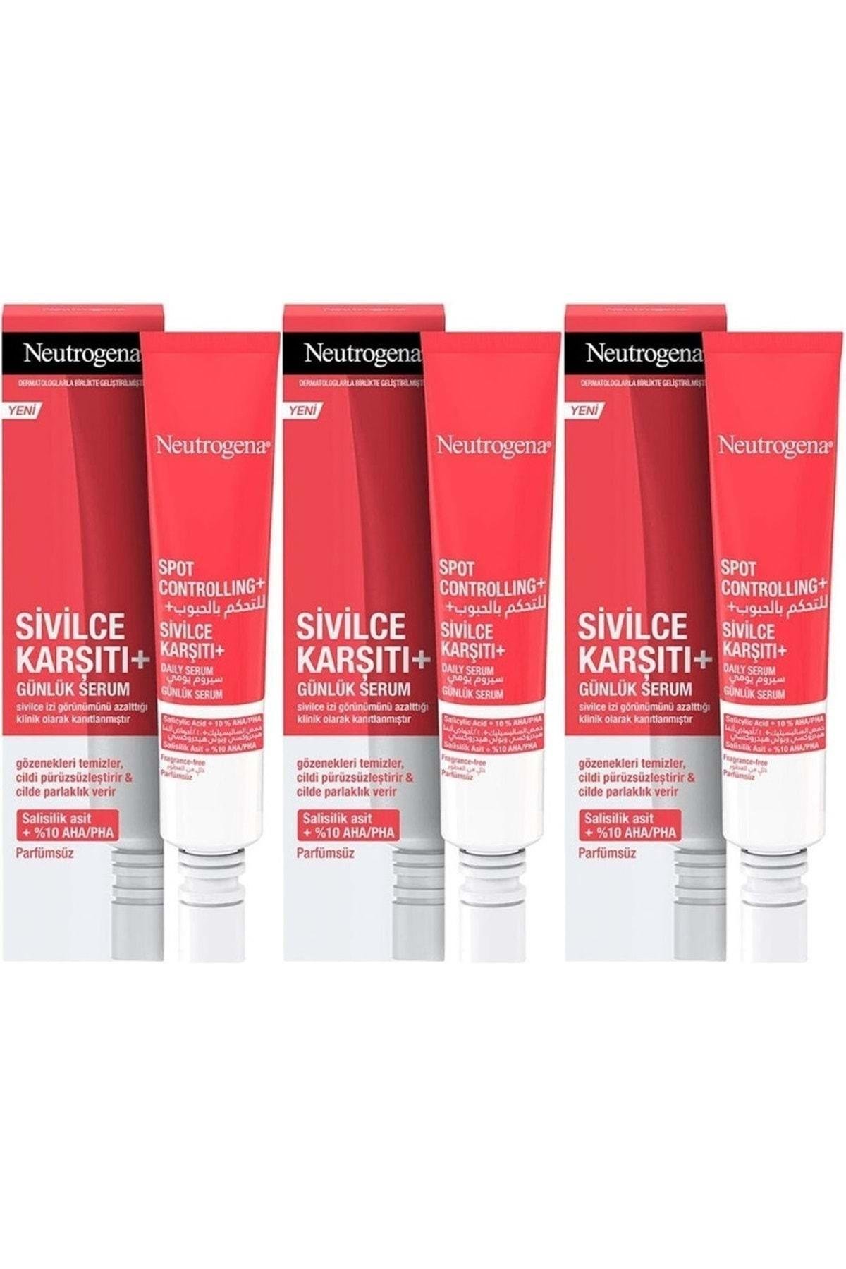 Spot Controlling Sivilce Karşıtı Serum 30ml (3 LÜ SET)