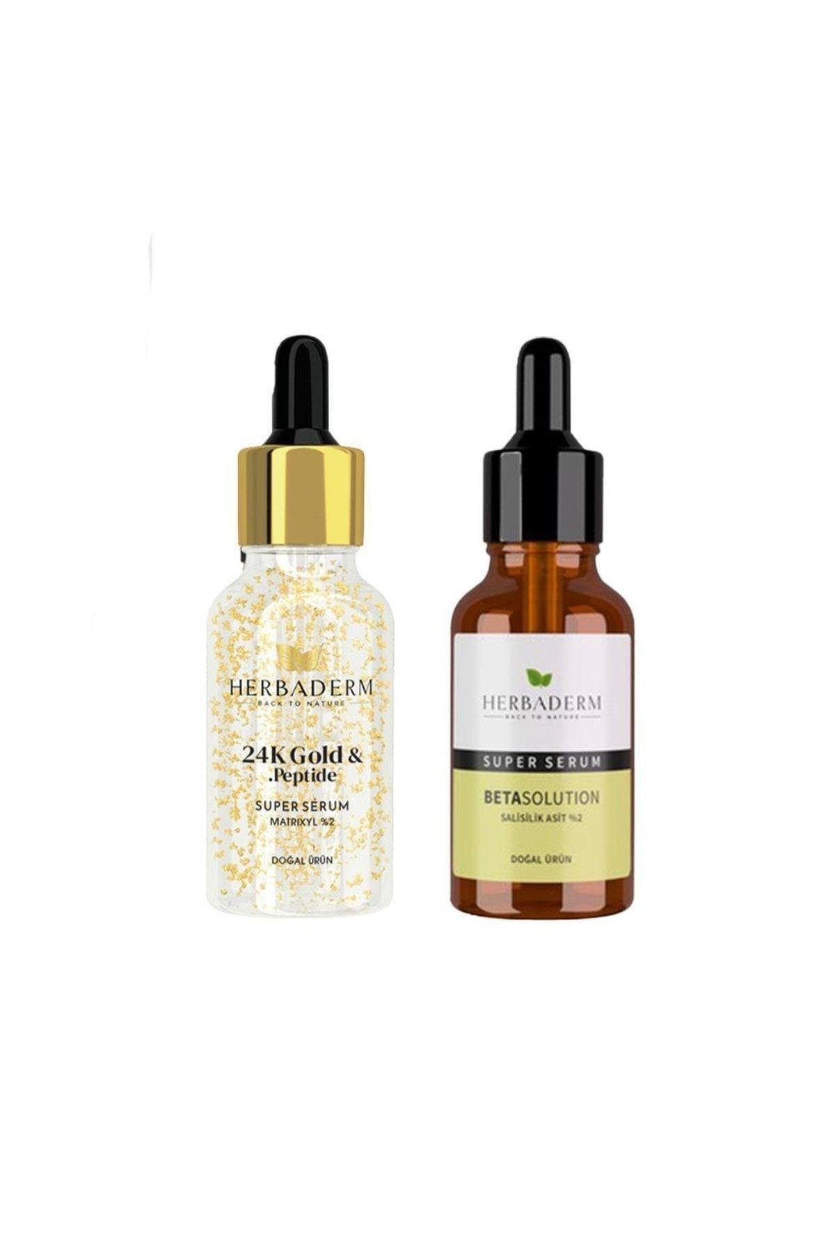 Super Serum 24k Gold & Peptide 30 Ml Ve Betasolutıon 30 Ml