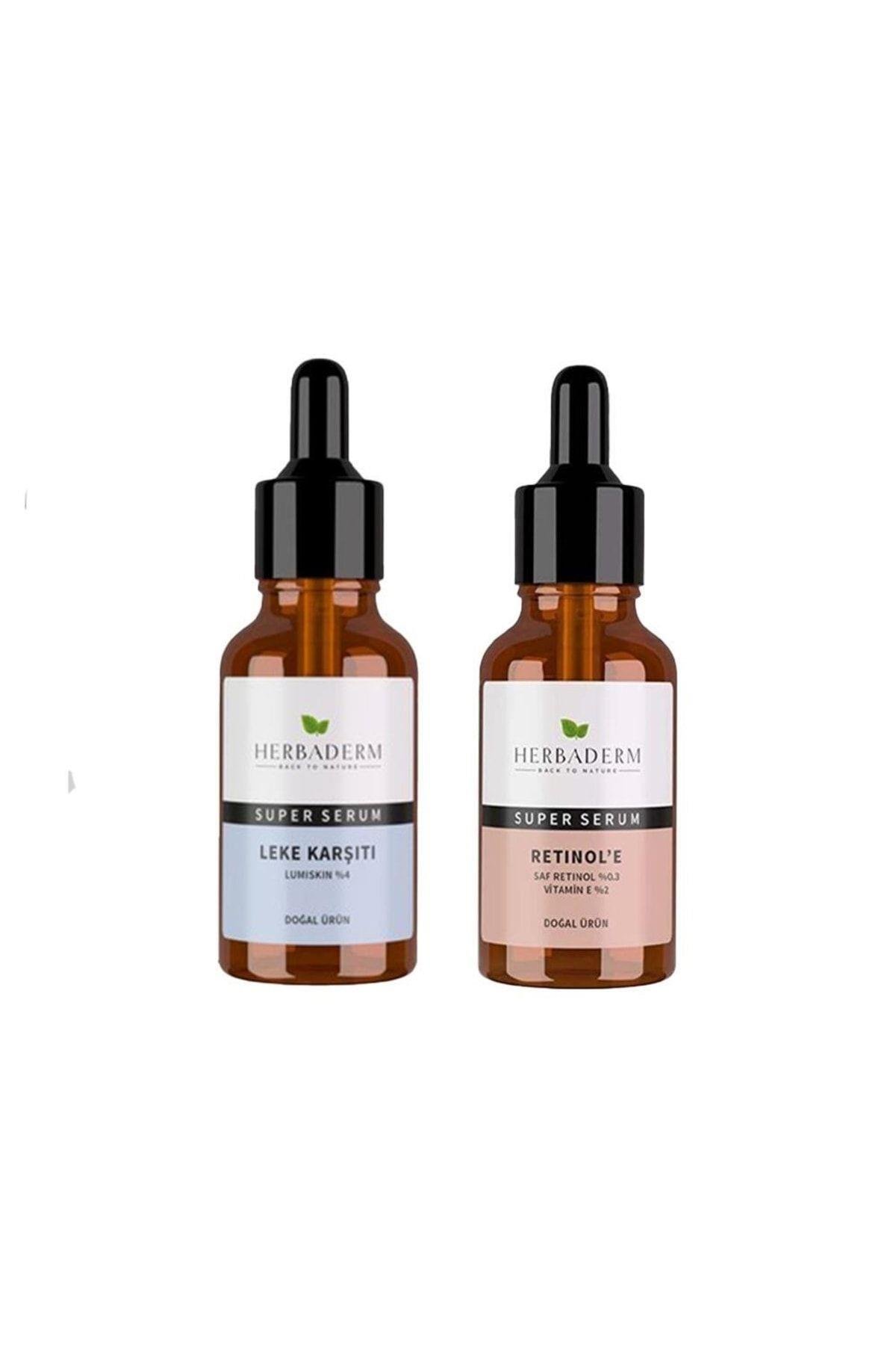 Süper Serum Leke Karşıtı 30 ml Ve Retınol' E 30 ml