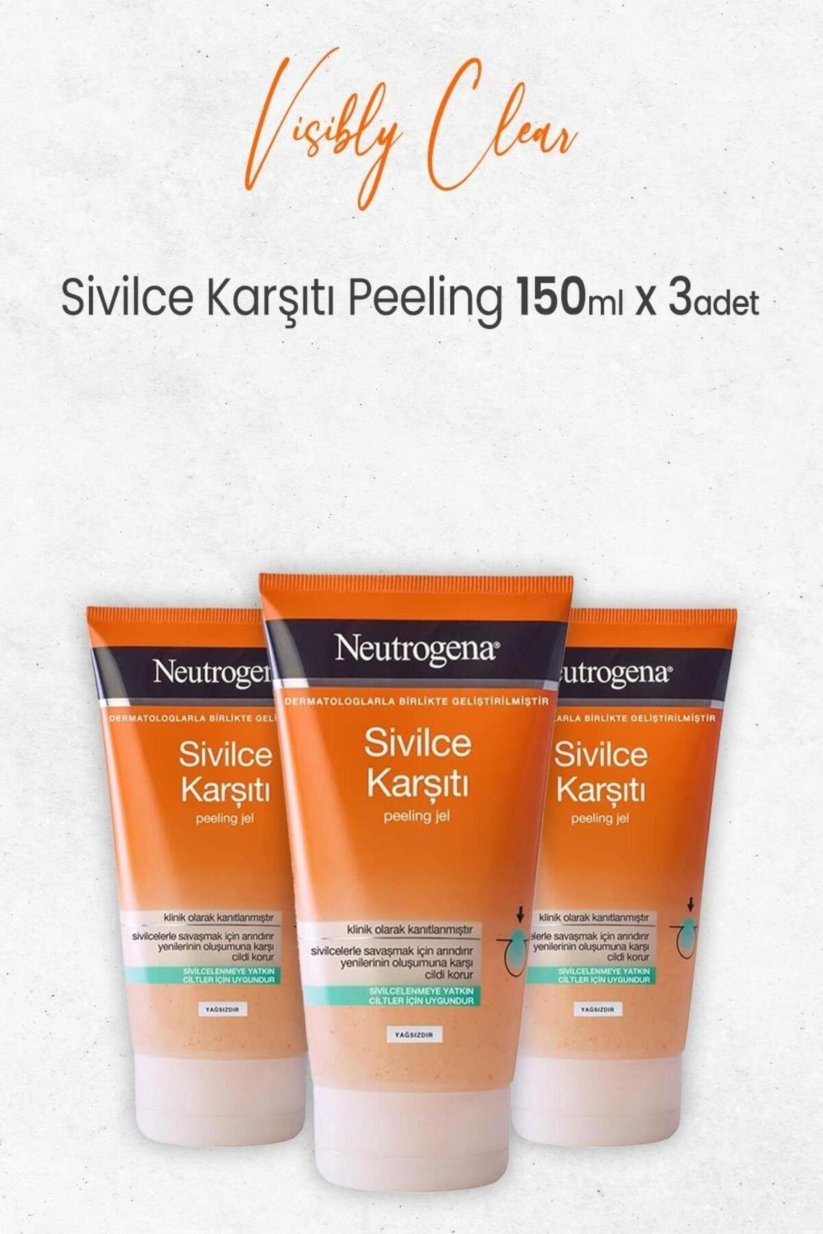 Visibly Clear Sivilce Karşıtı Peeling 150 ml x 3 Adet