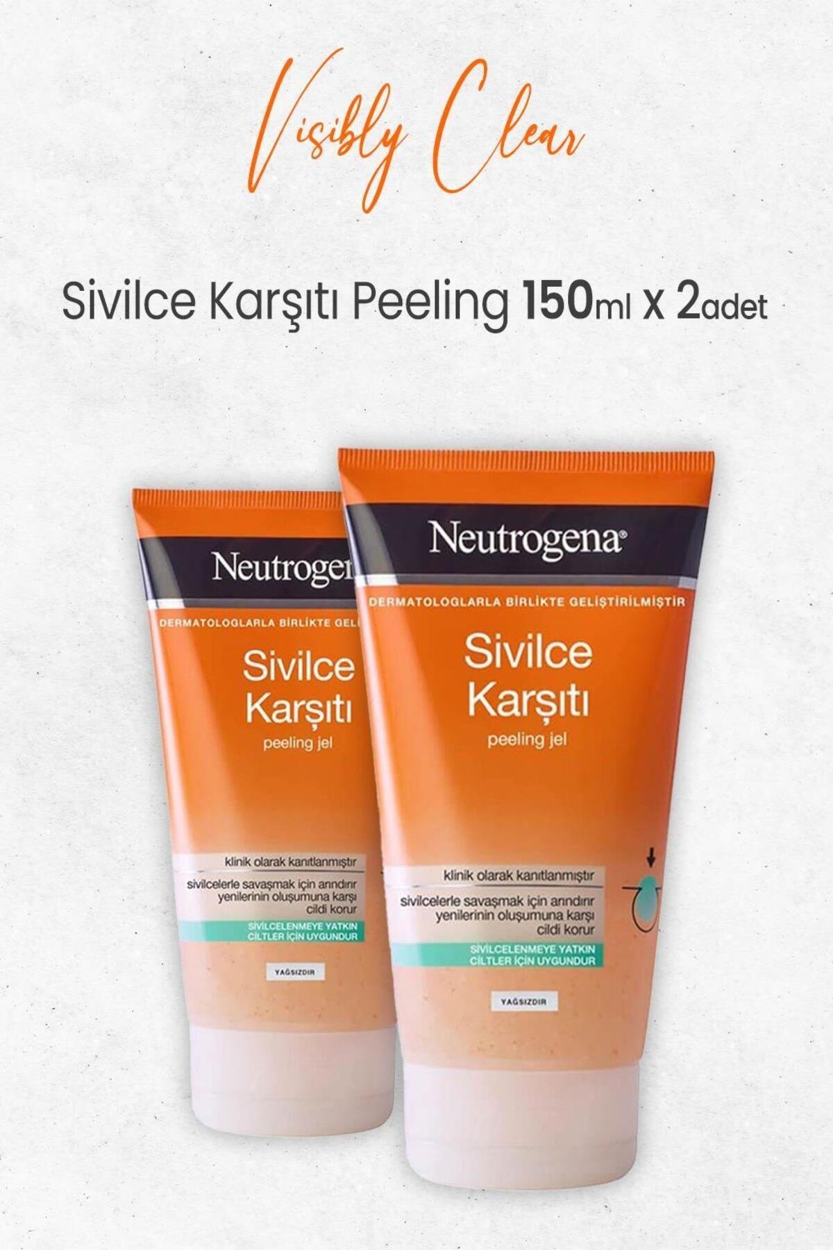 Visibly Clear Sivilce Karşıtı Peeling 150 ml X 2 Adet
