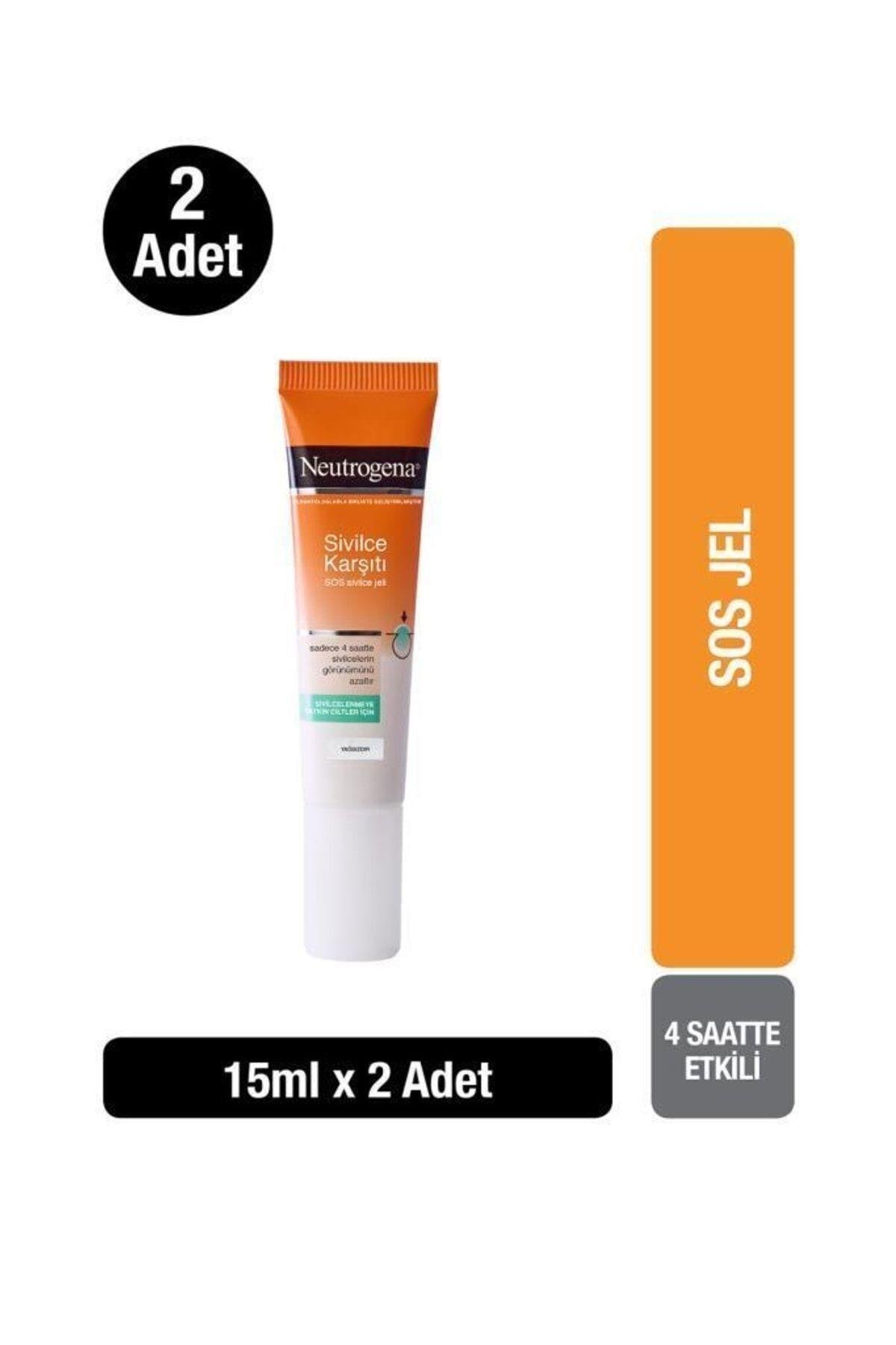 Visibly Clear Sivilce Karşıtı Sos Hızlı Etkili Akne Jeli 15 ml X2
