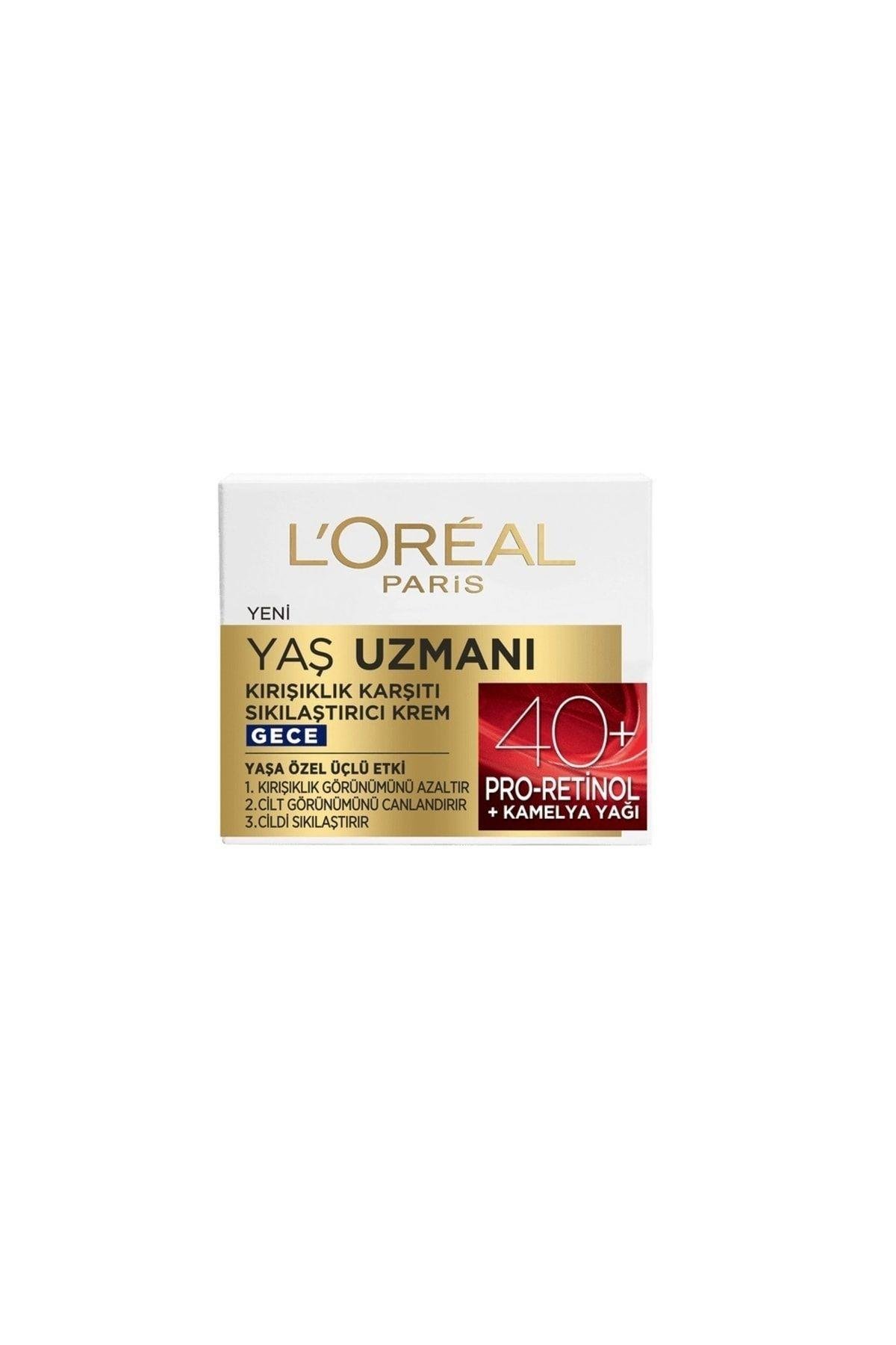 Yaş Uzmanı Yaşlılık Karşıtı 40+ Gece Kremi 50ml