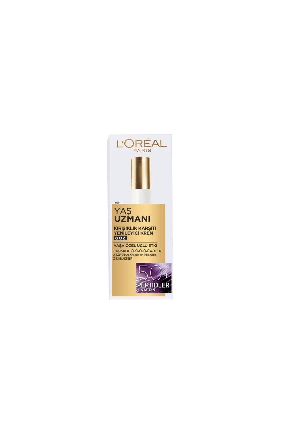 Yaş Uzmanı Yaşlılık Karşıtı 50+ Göz Kremi 15ml