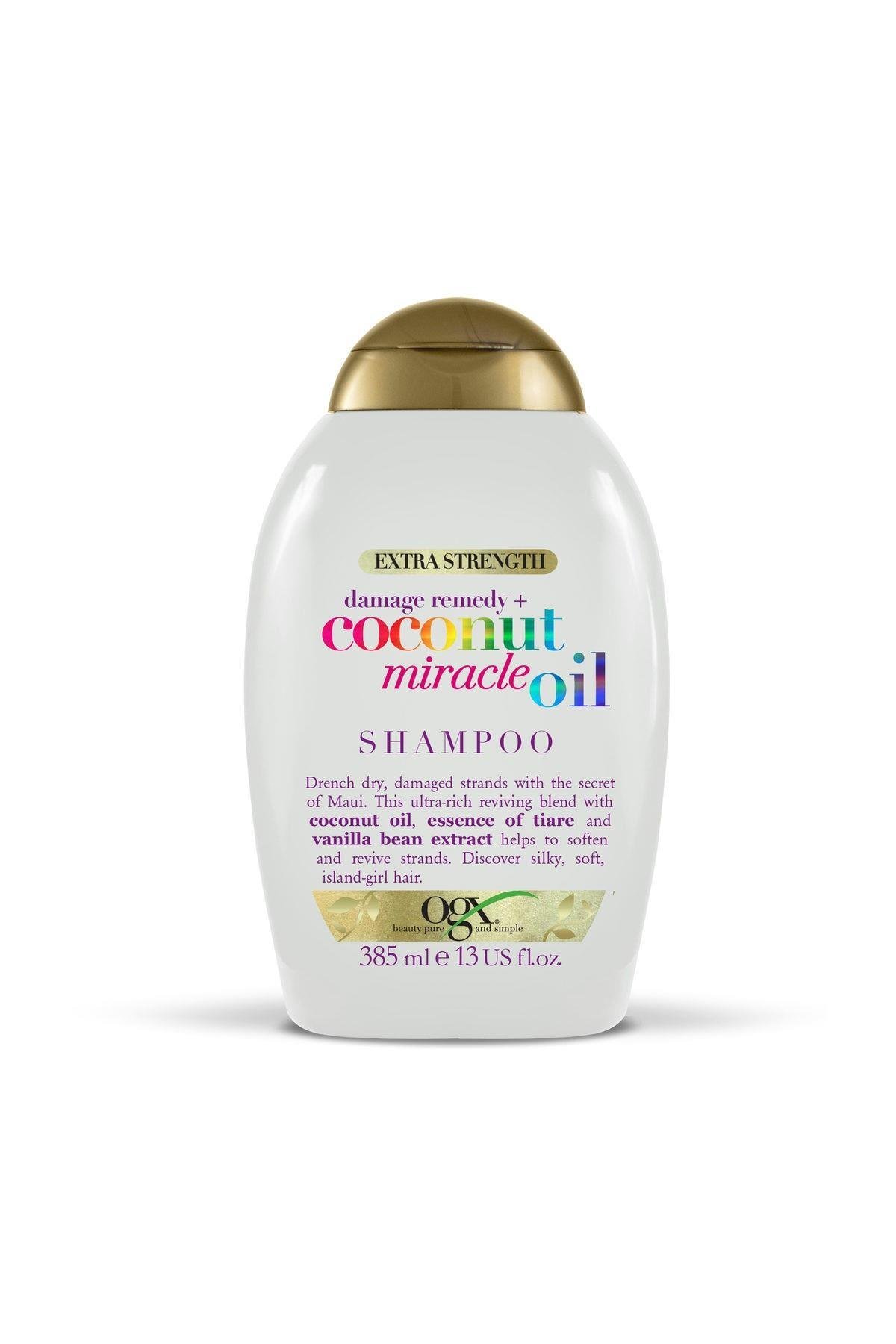 Yıpranma Karşıtı Coconut Miracle Oil Şampuan 385 Ml