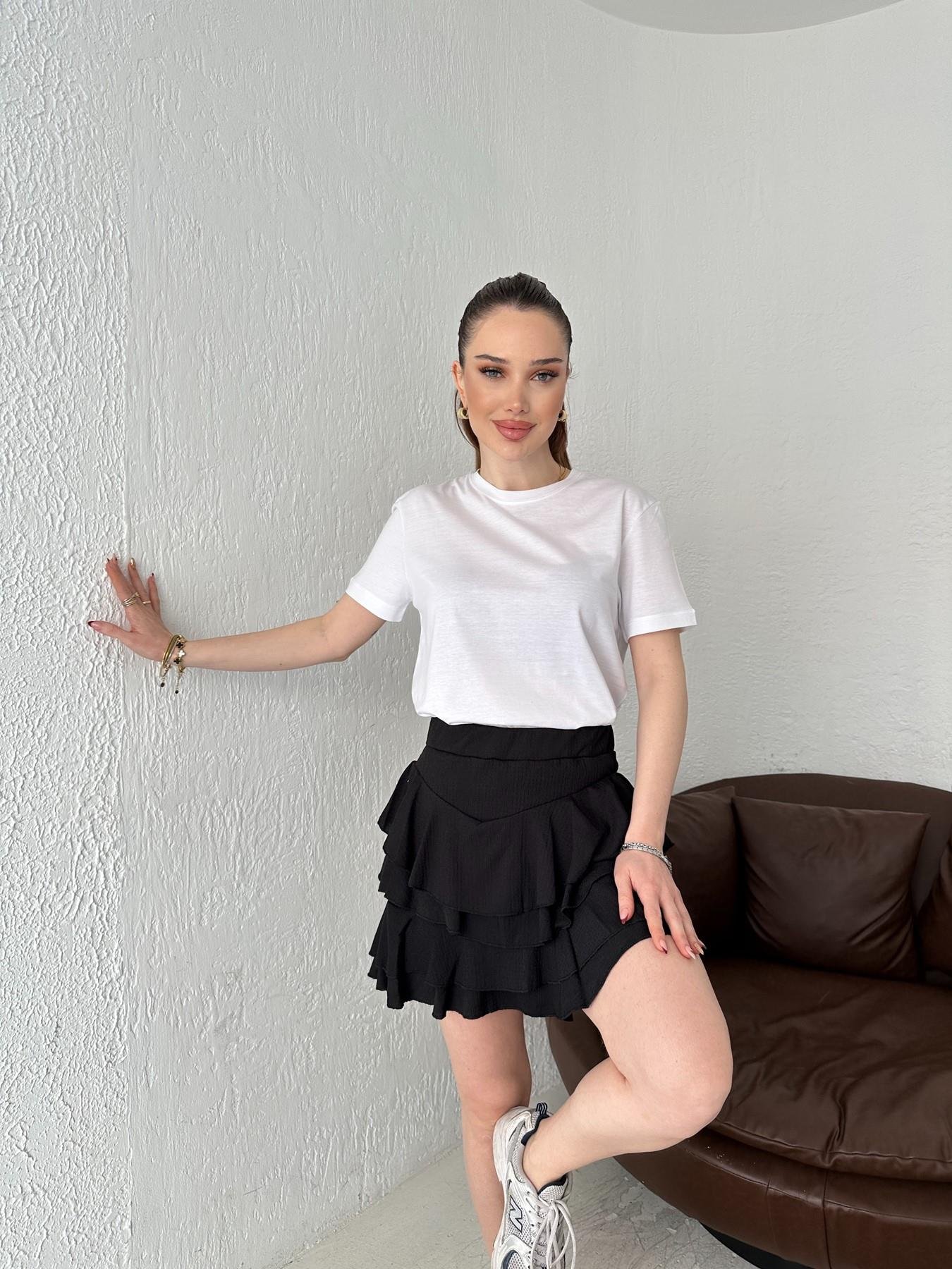Bisiklet Kısa Kollu Tişört Beyaz